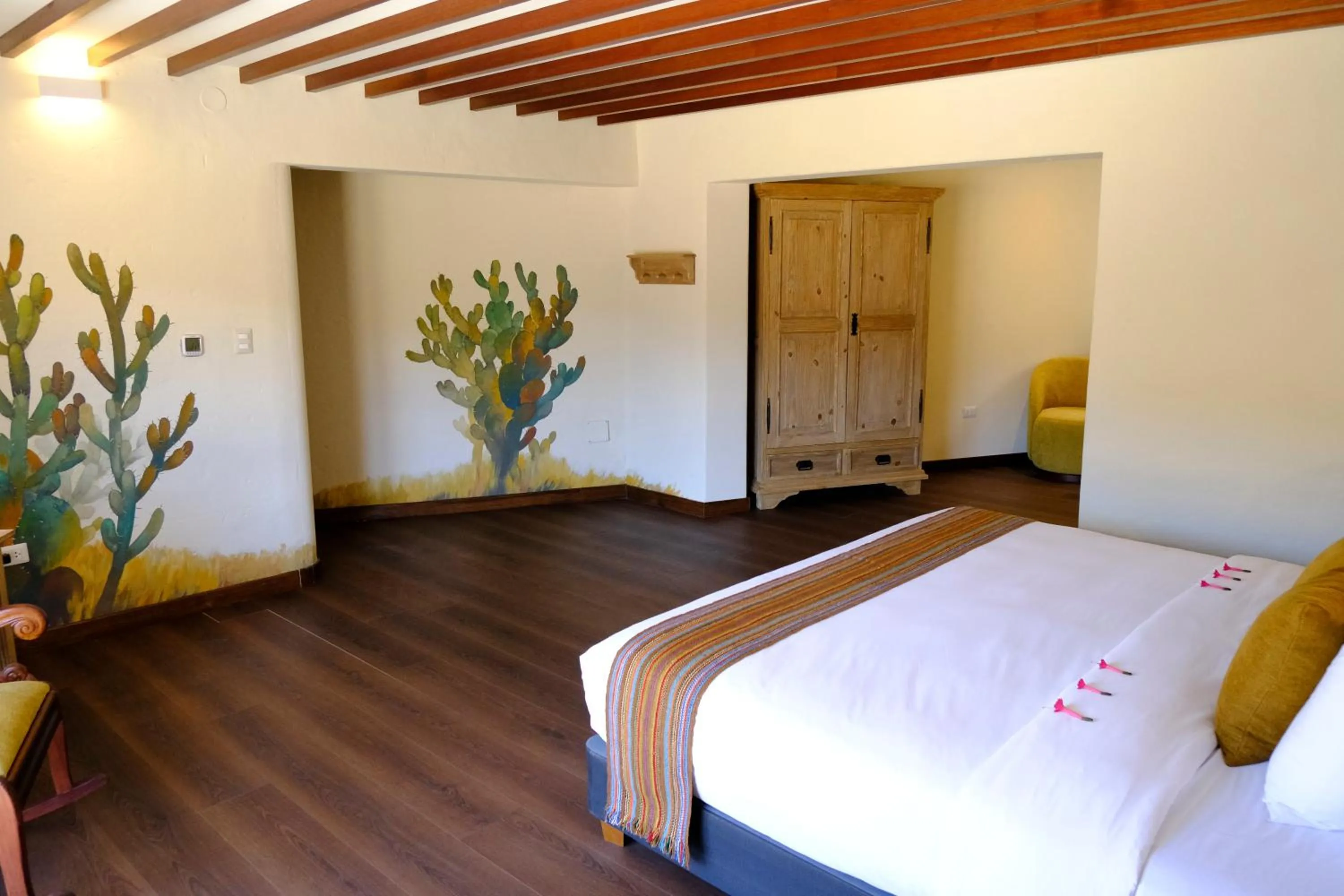 Bed in Colca Lodge Spa & Hot Springs