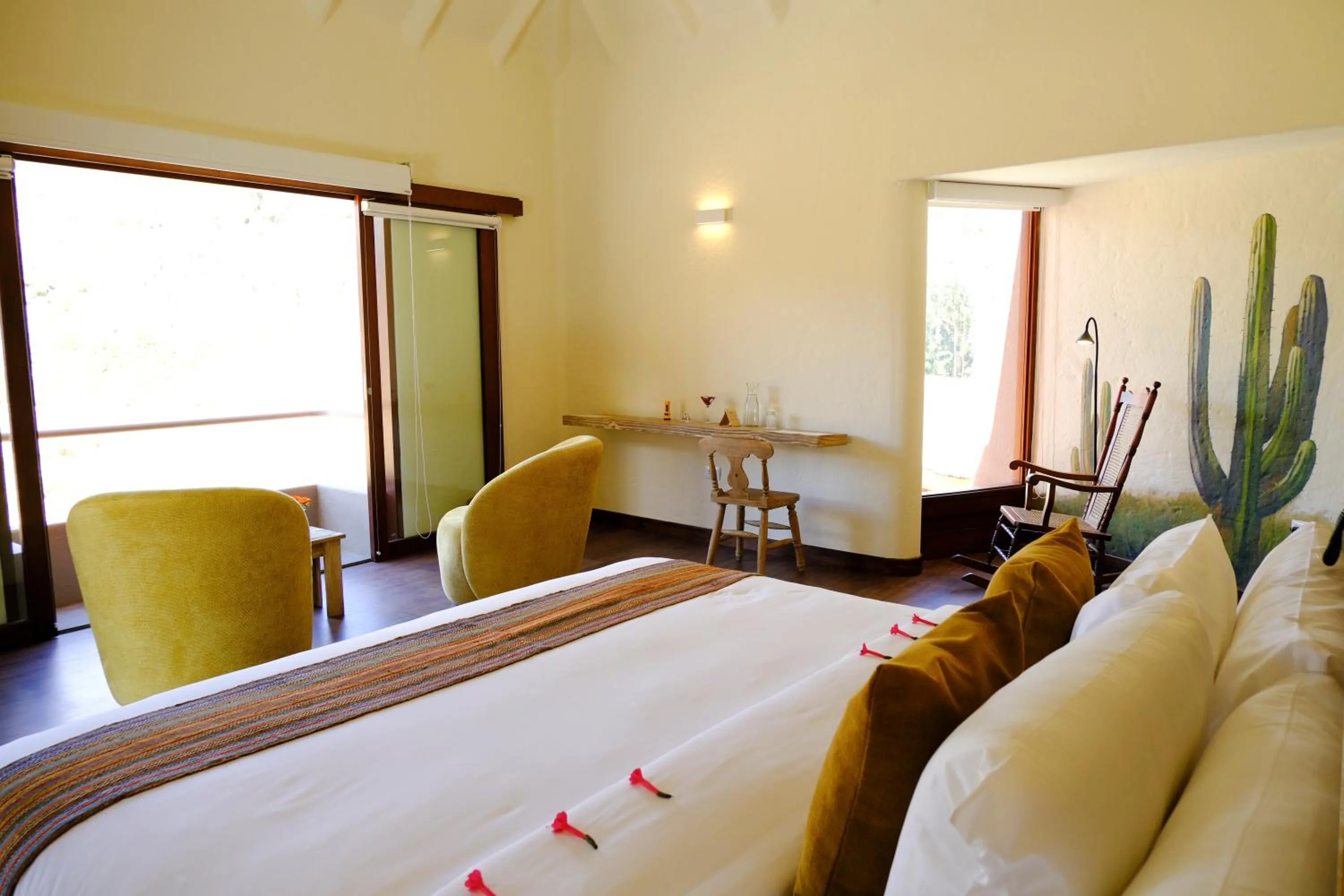 Bed in Colca Lodge Spa & Hot Springs
