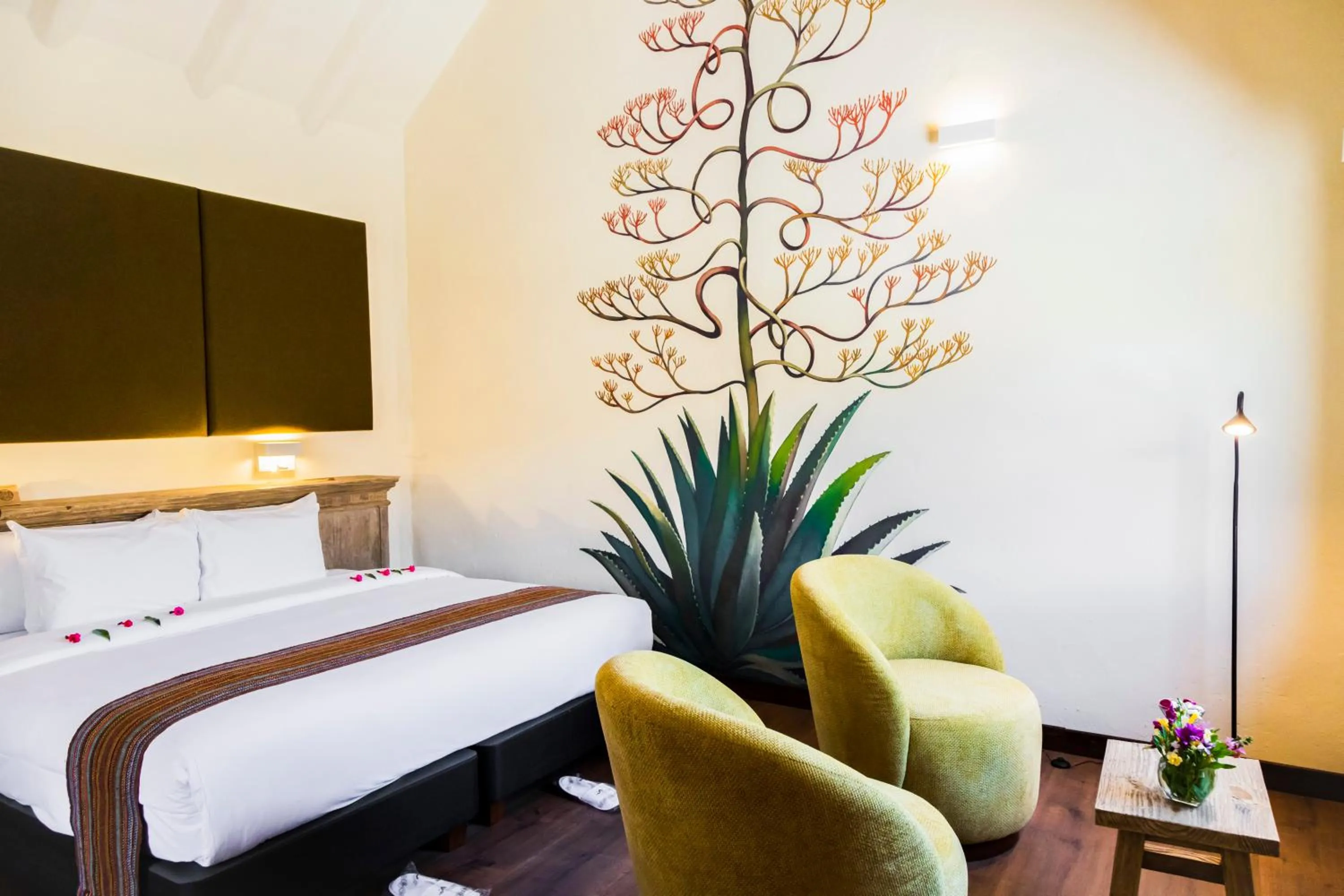 Bed in Colca Lodge Spa & Hot Springs