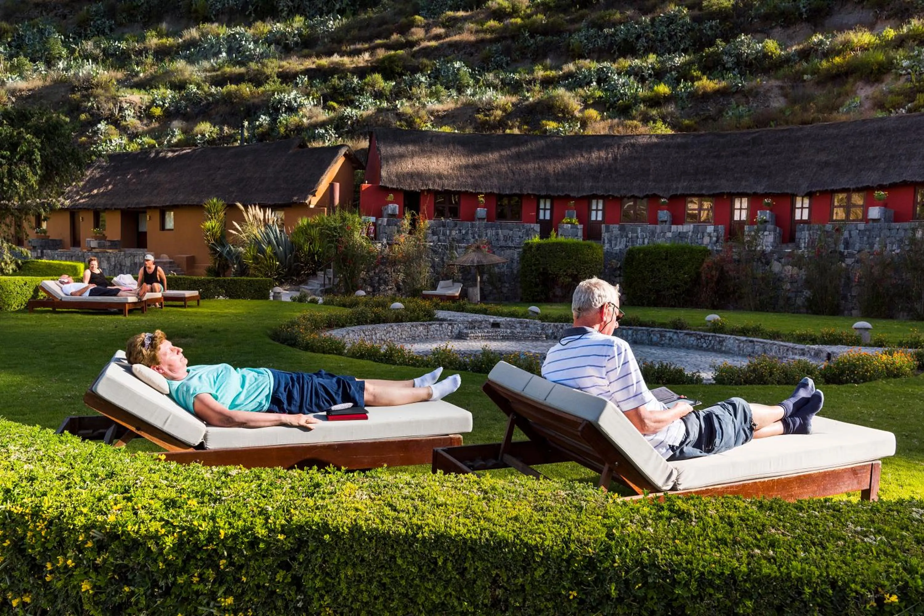 Garden in Colca Lodge Spa & Hot Springs