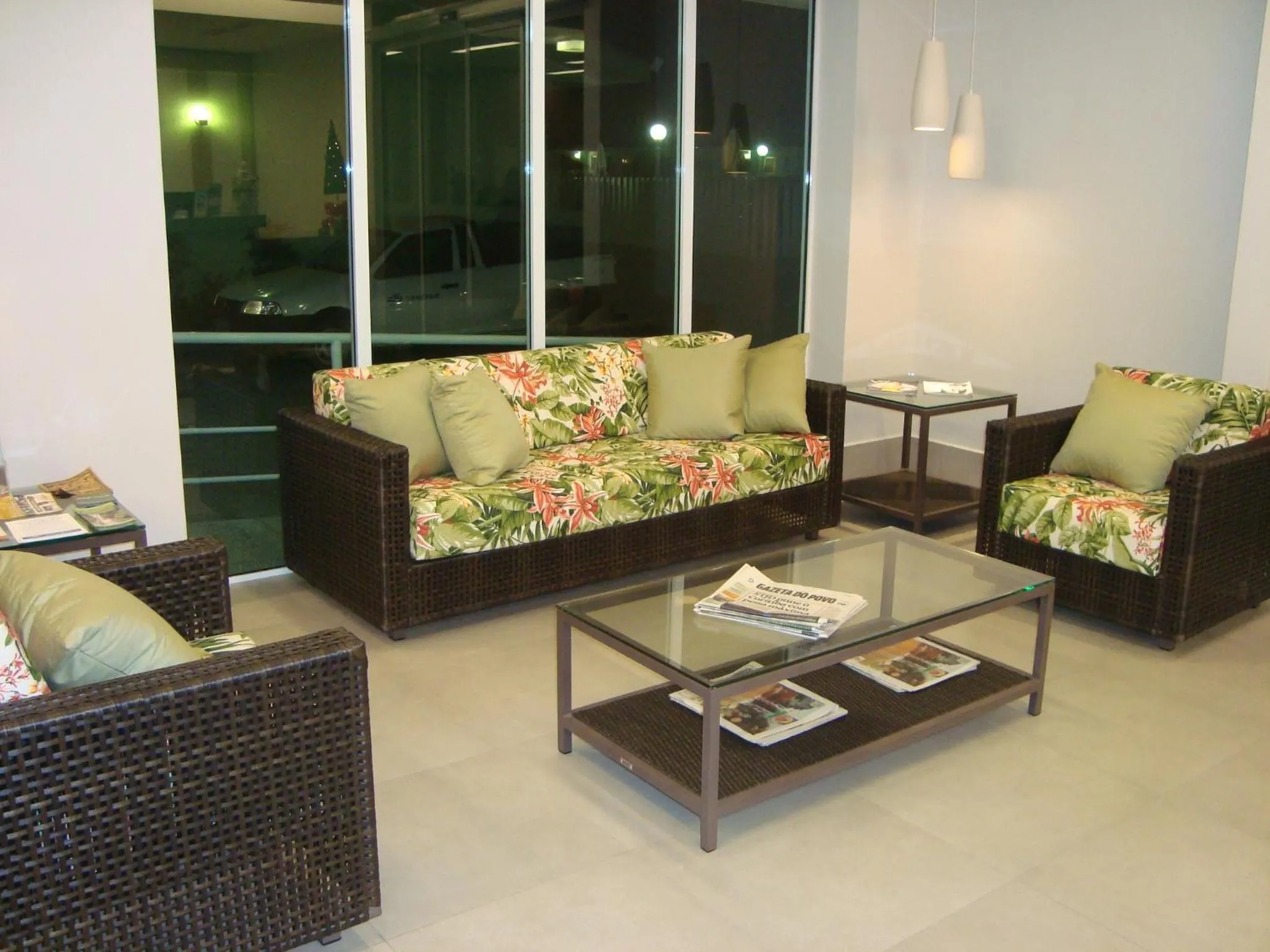 Living room in Hotel Santa Paula