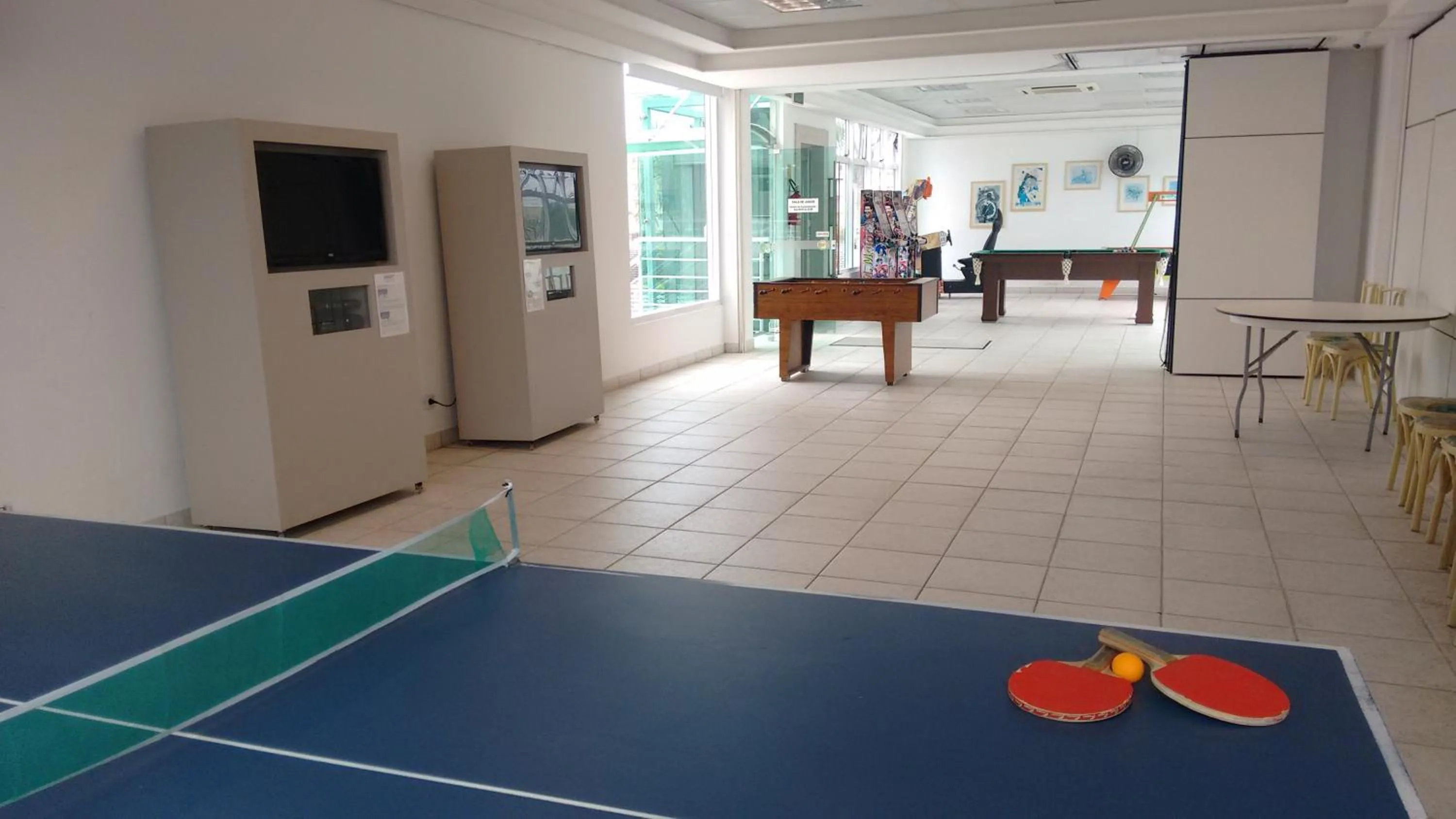 Game Room in Hotel Santa Paula