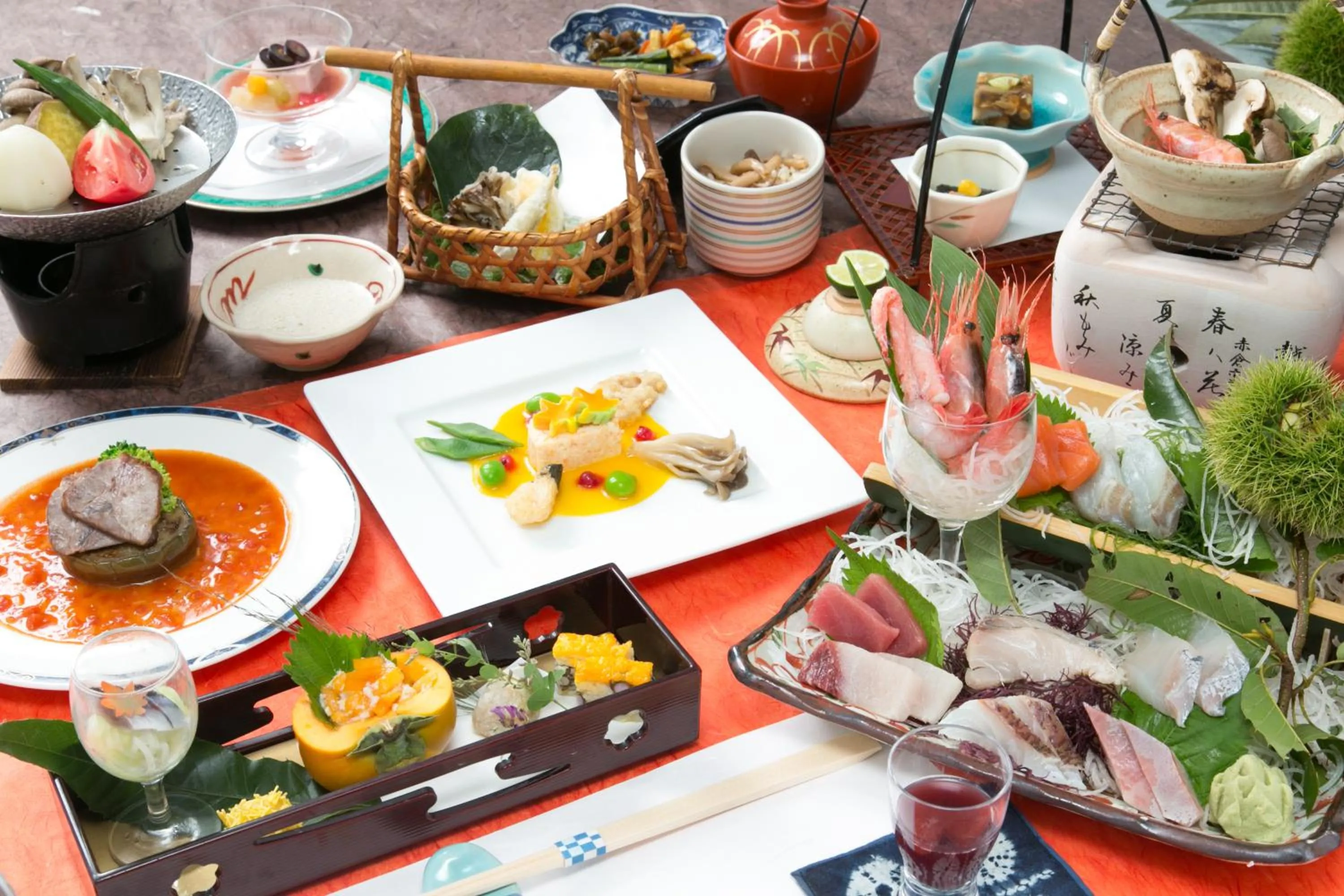 Food in Akakura Hotel