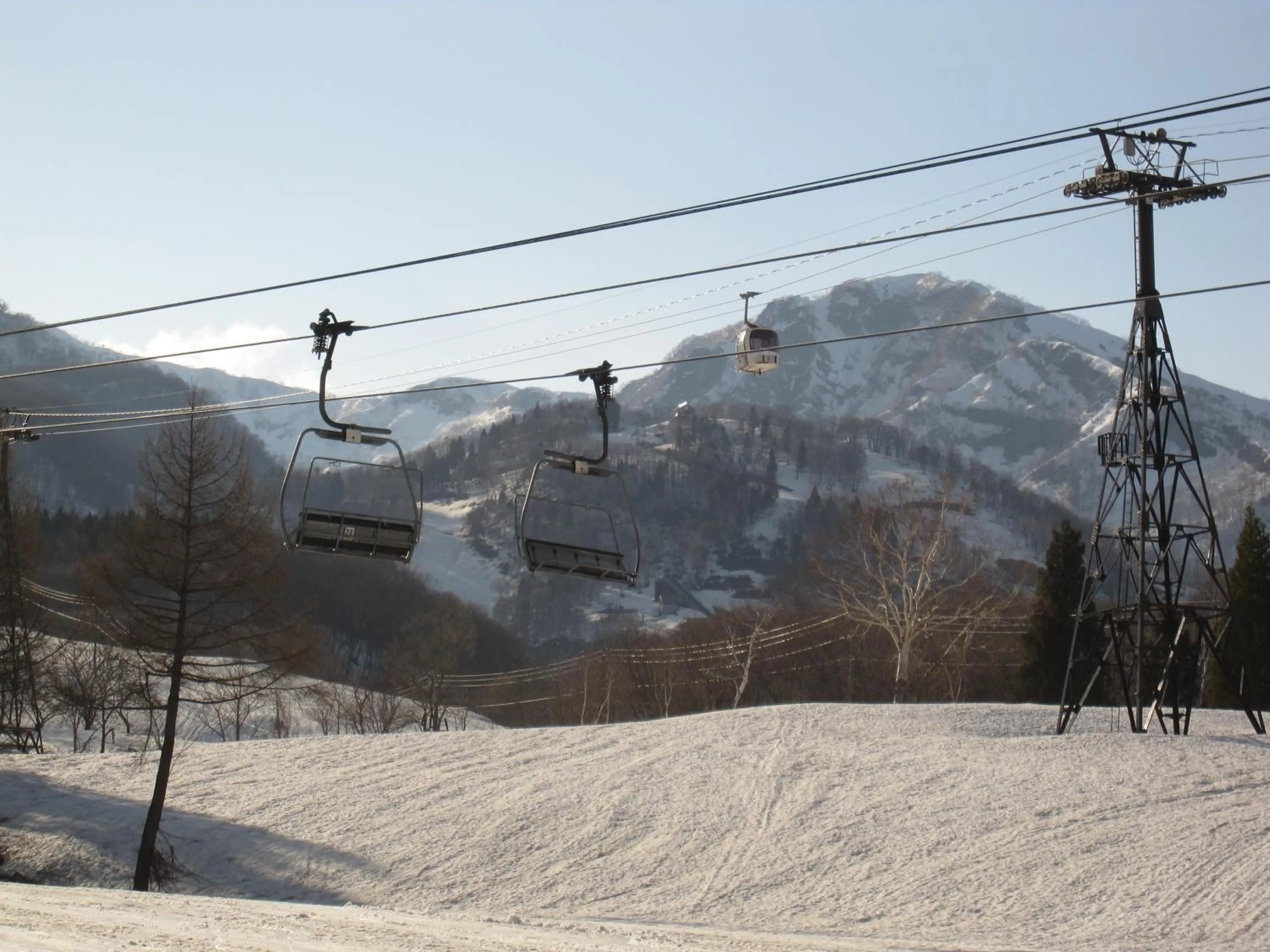 Skiing in Akakura Hotel