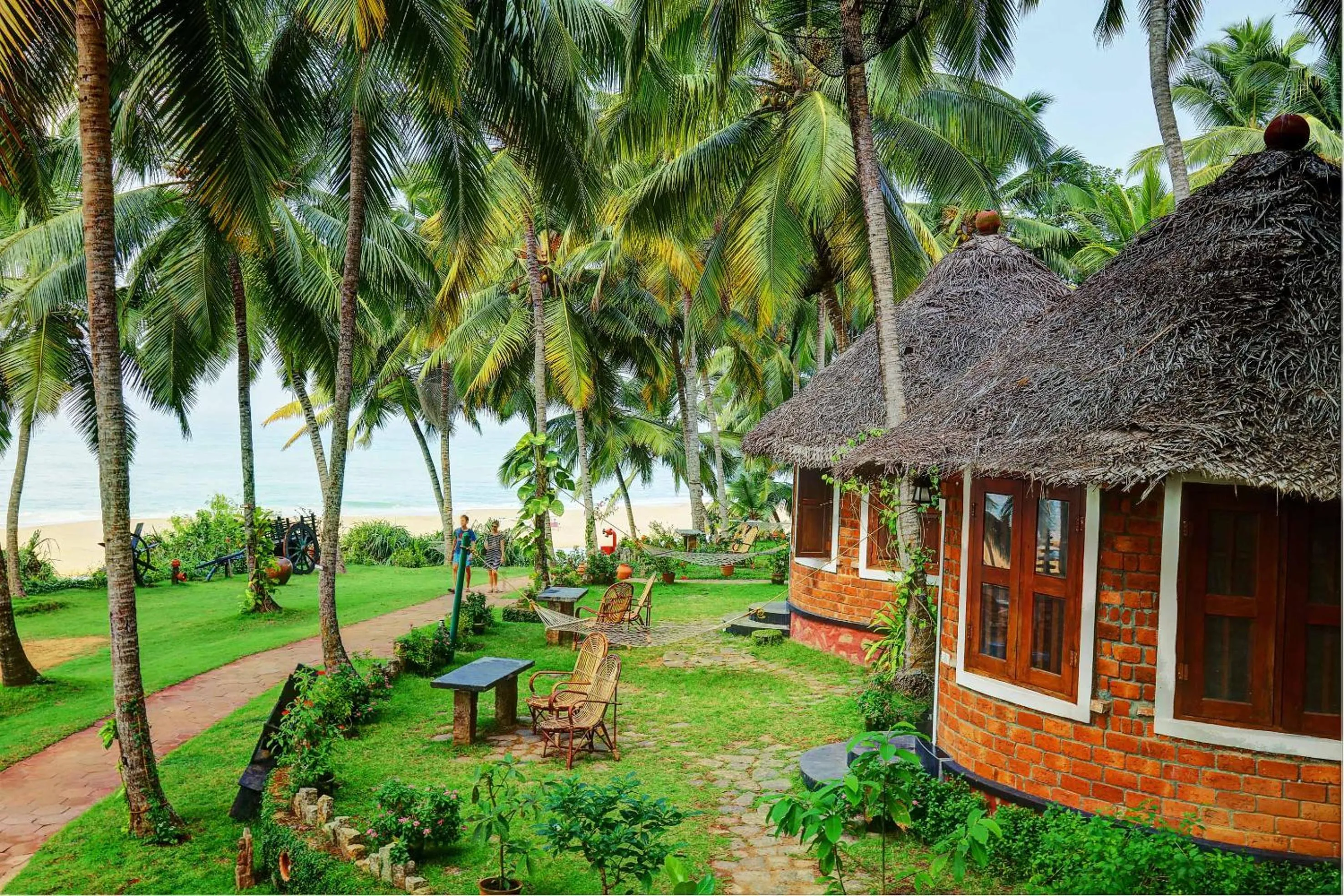 Property building in Soma Manaltheeram Ayurveda BeachVillage