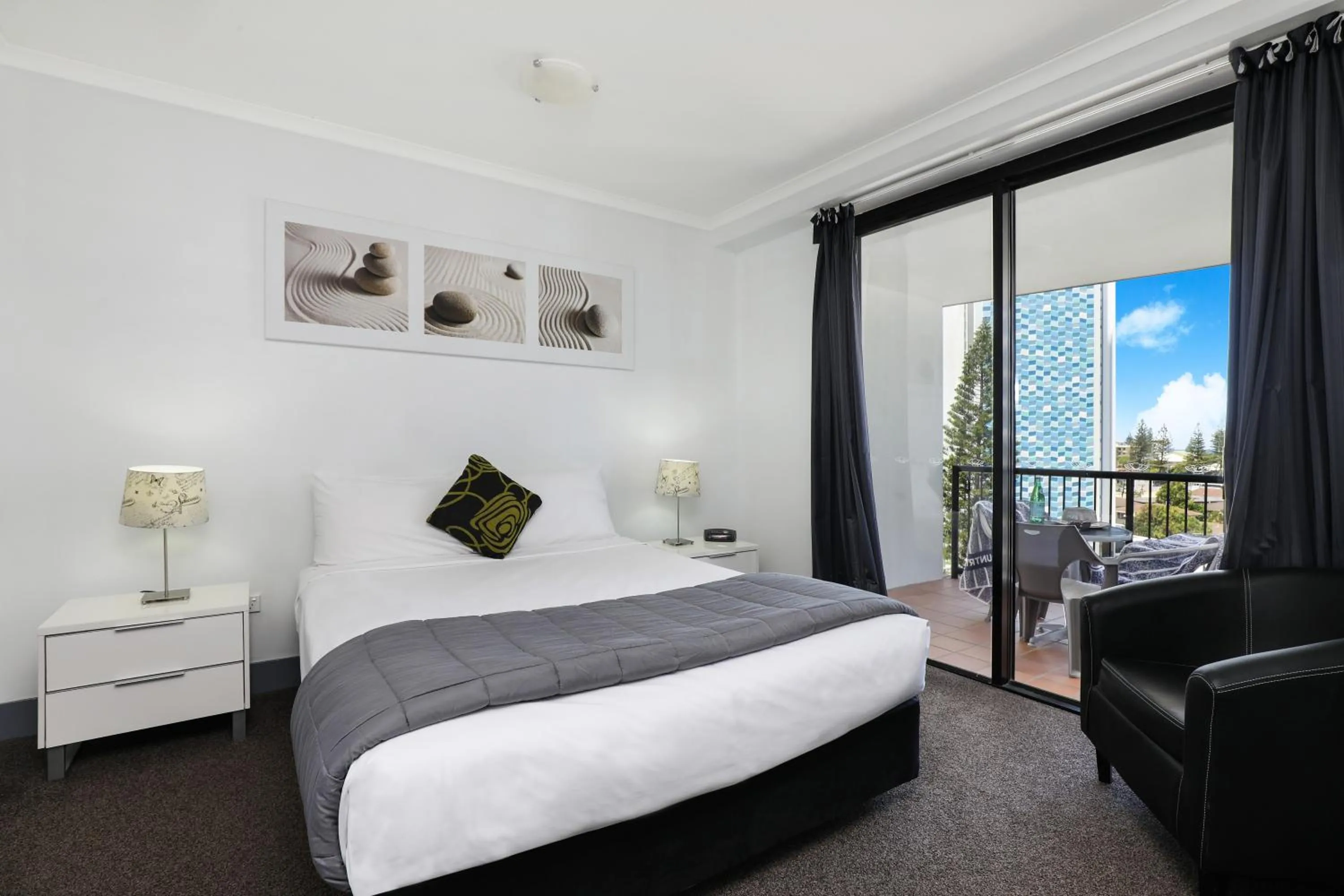 Bed in Neptune Resort