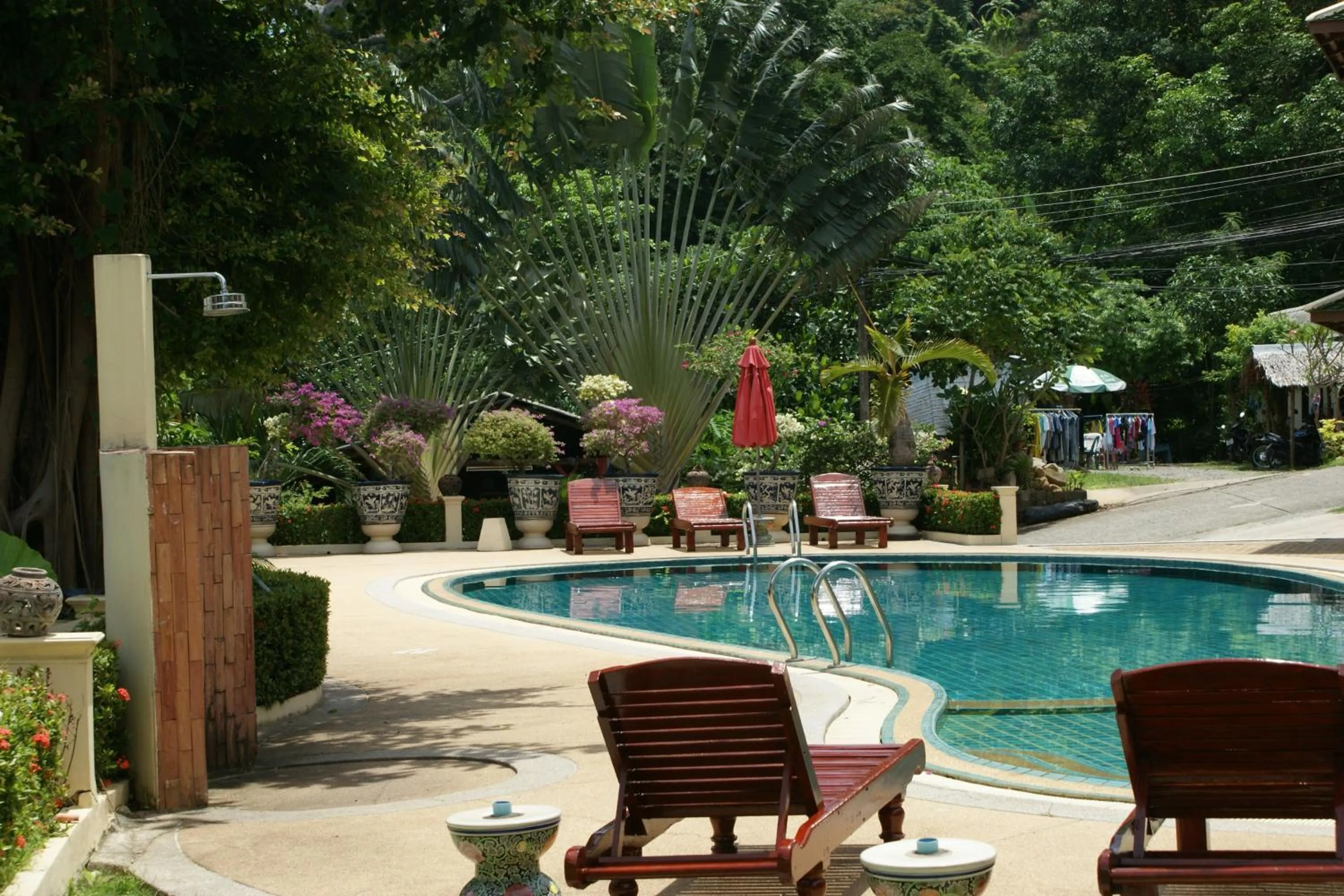Balcony/Terrace in Prince Edouard Apartments & Resort Patong Beach Phuket