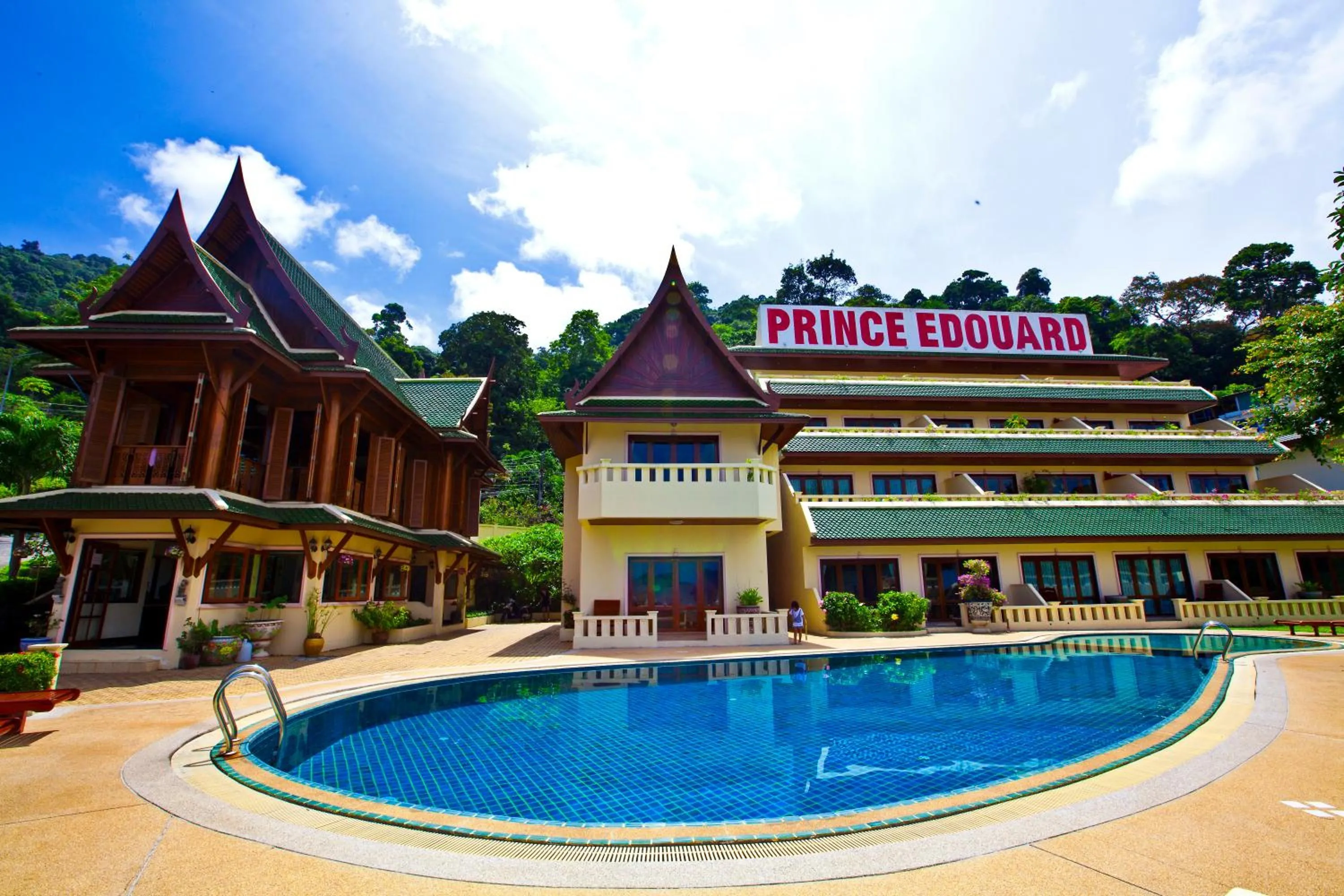 Facade/entrance in Prince Edouard Apartments & Resort Patong Beach Phuket