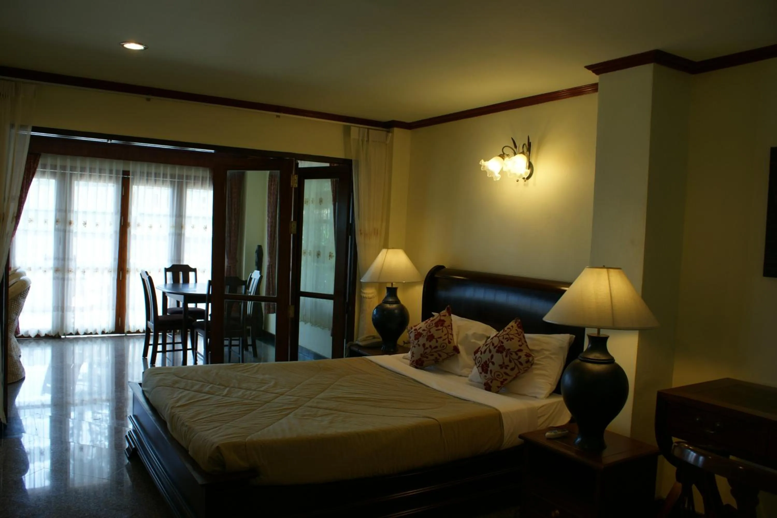 Bed in Prince Edouard Apartments & Resort Patong Beach Phuket