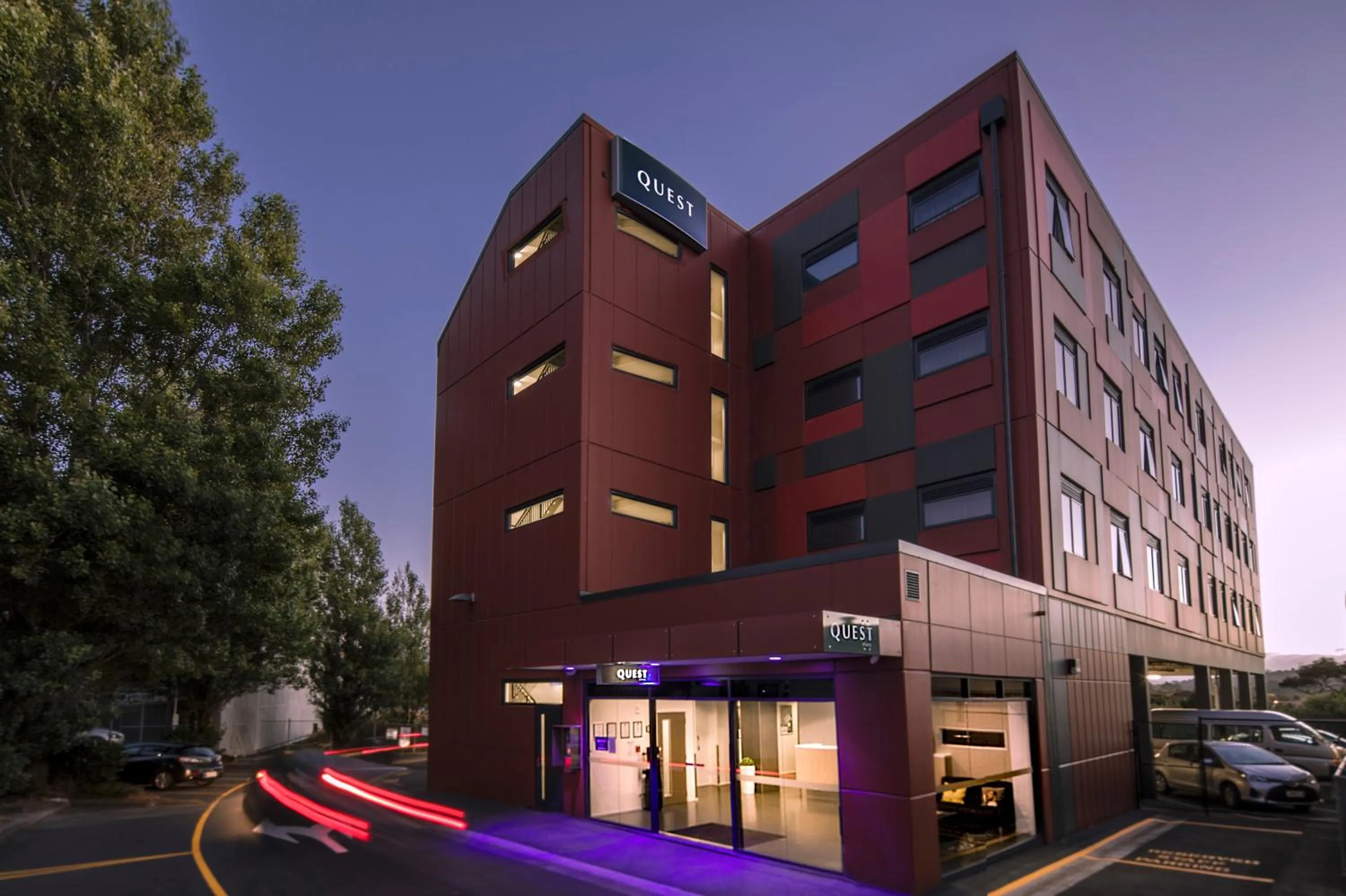 Property building in Quest Albany Serviced Apartments