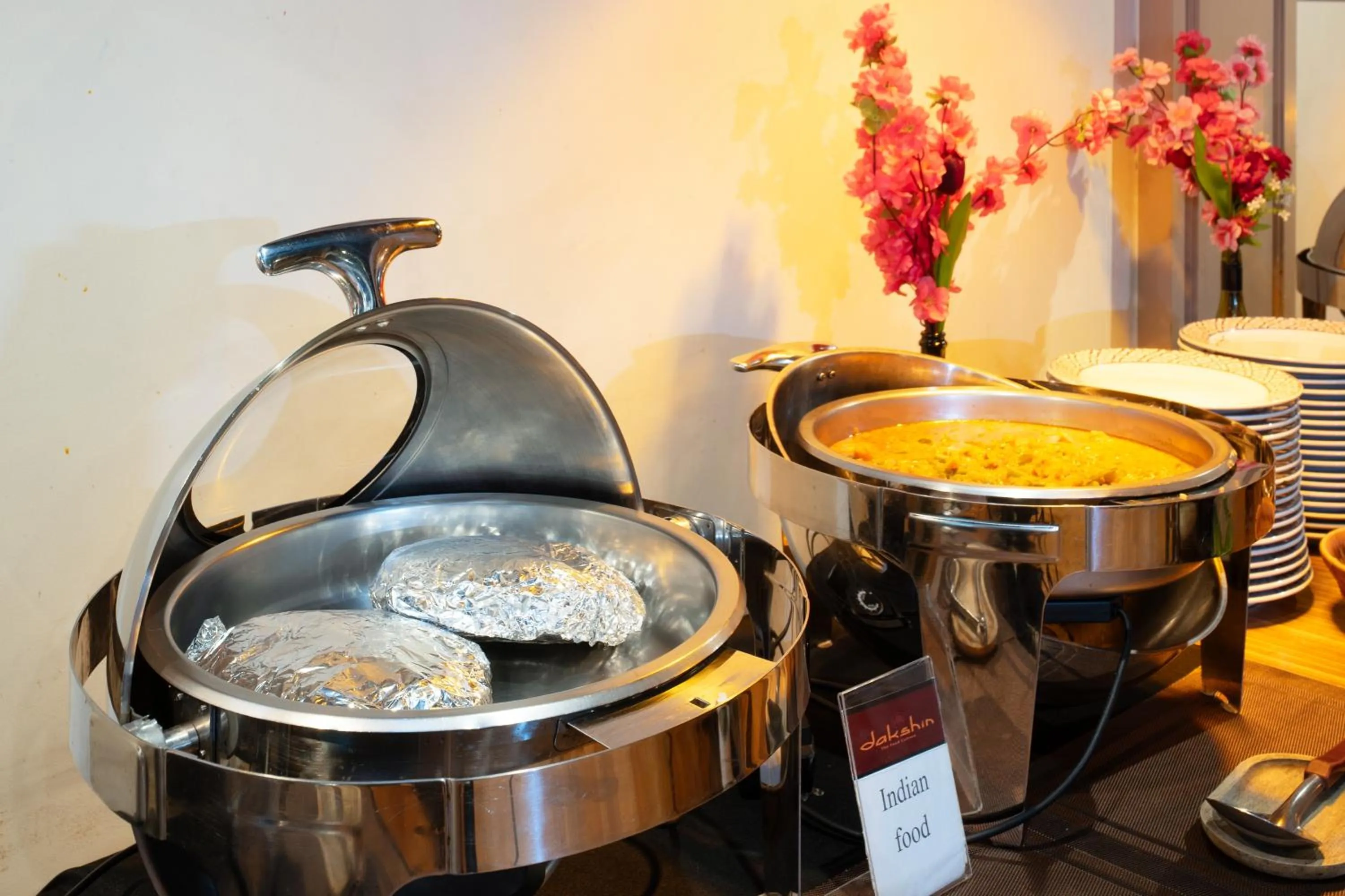 Buffet breakfast in Arawana Regency Park Sukhumvit