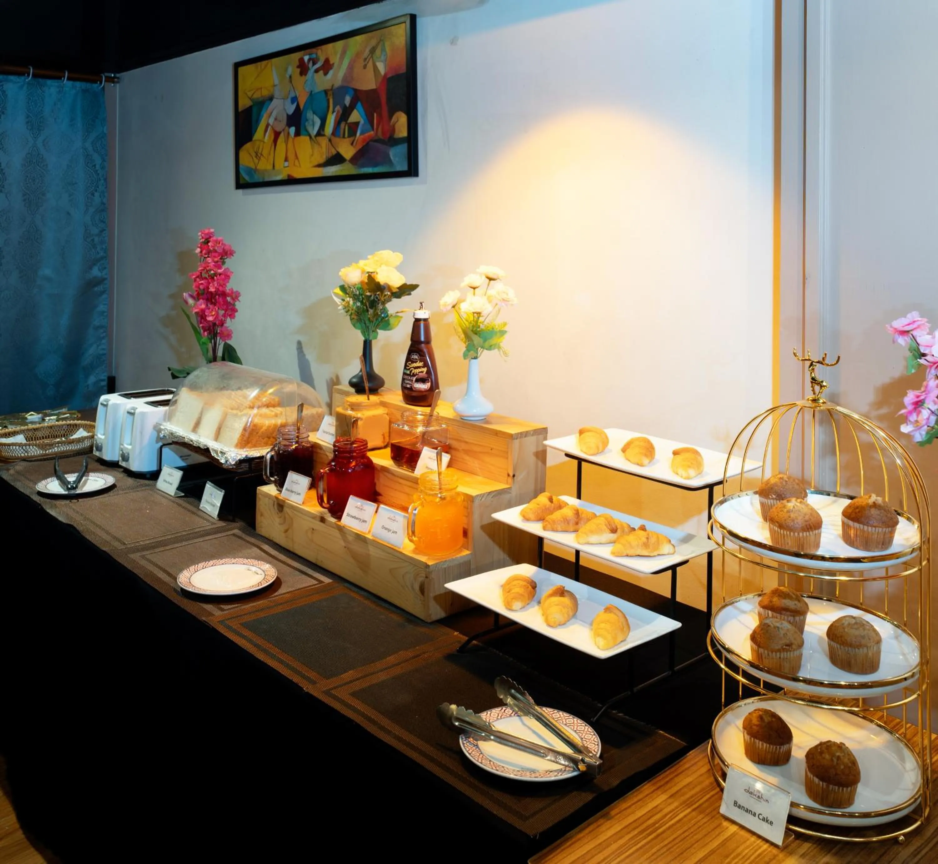 Buffet breakfast in Arawana Regency Park Sukhumvit