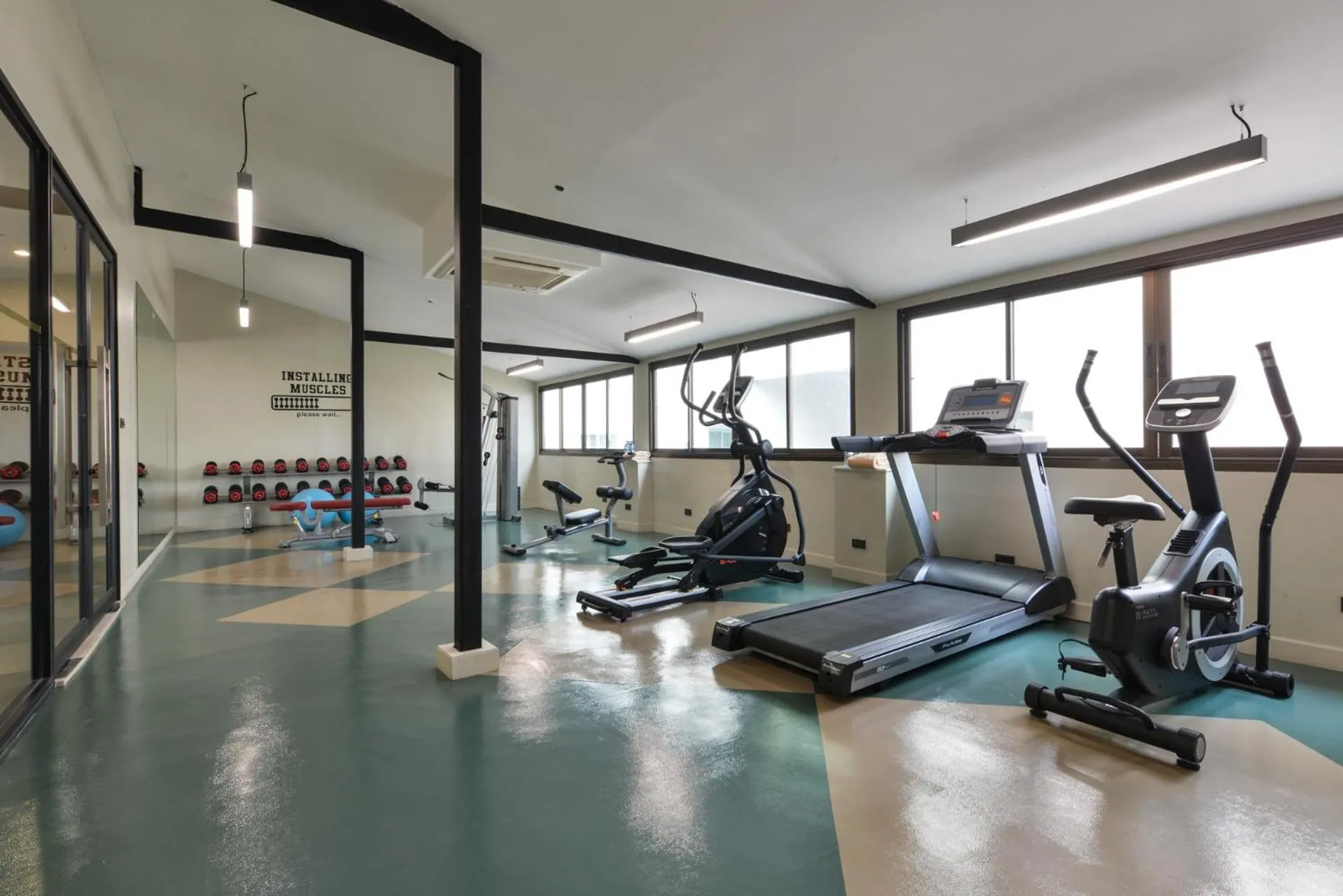 Fitness centre/facilities in Arawana Regency Park Sukhumvit