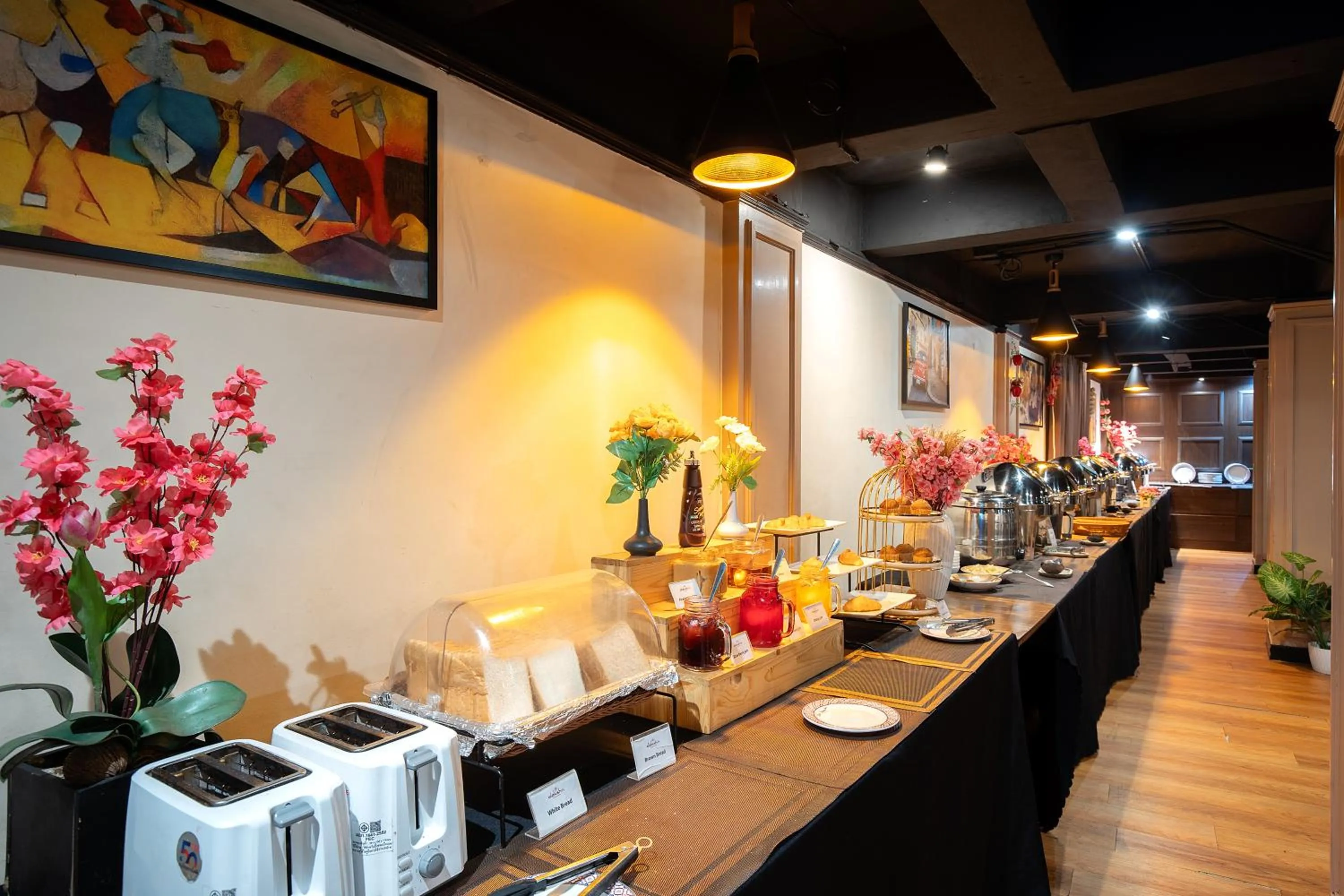 Buffet breakfast in Arawana Regency Park Sukhumvit