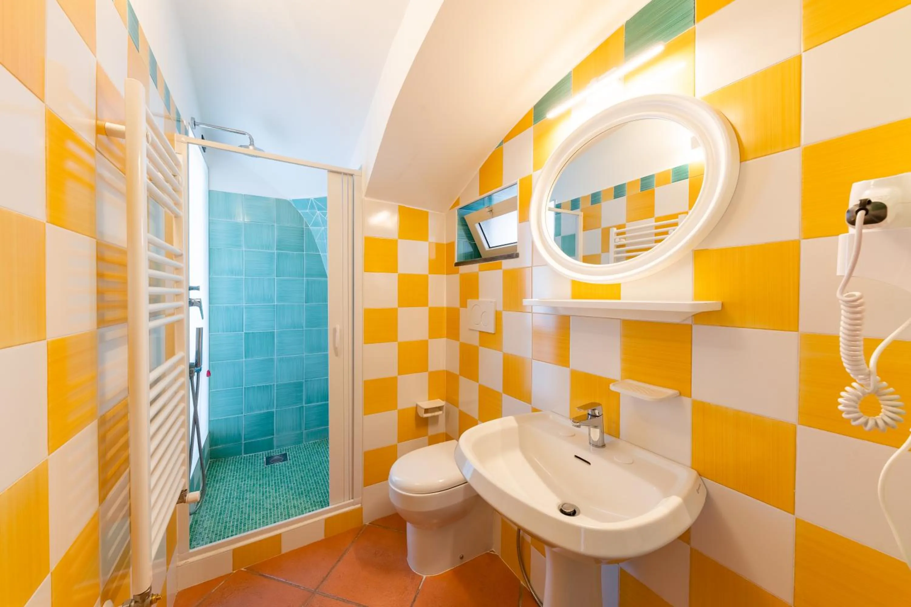 Bathroom in Albergo La Margherita