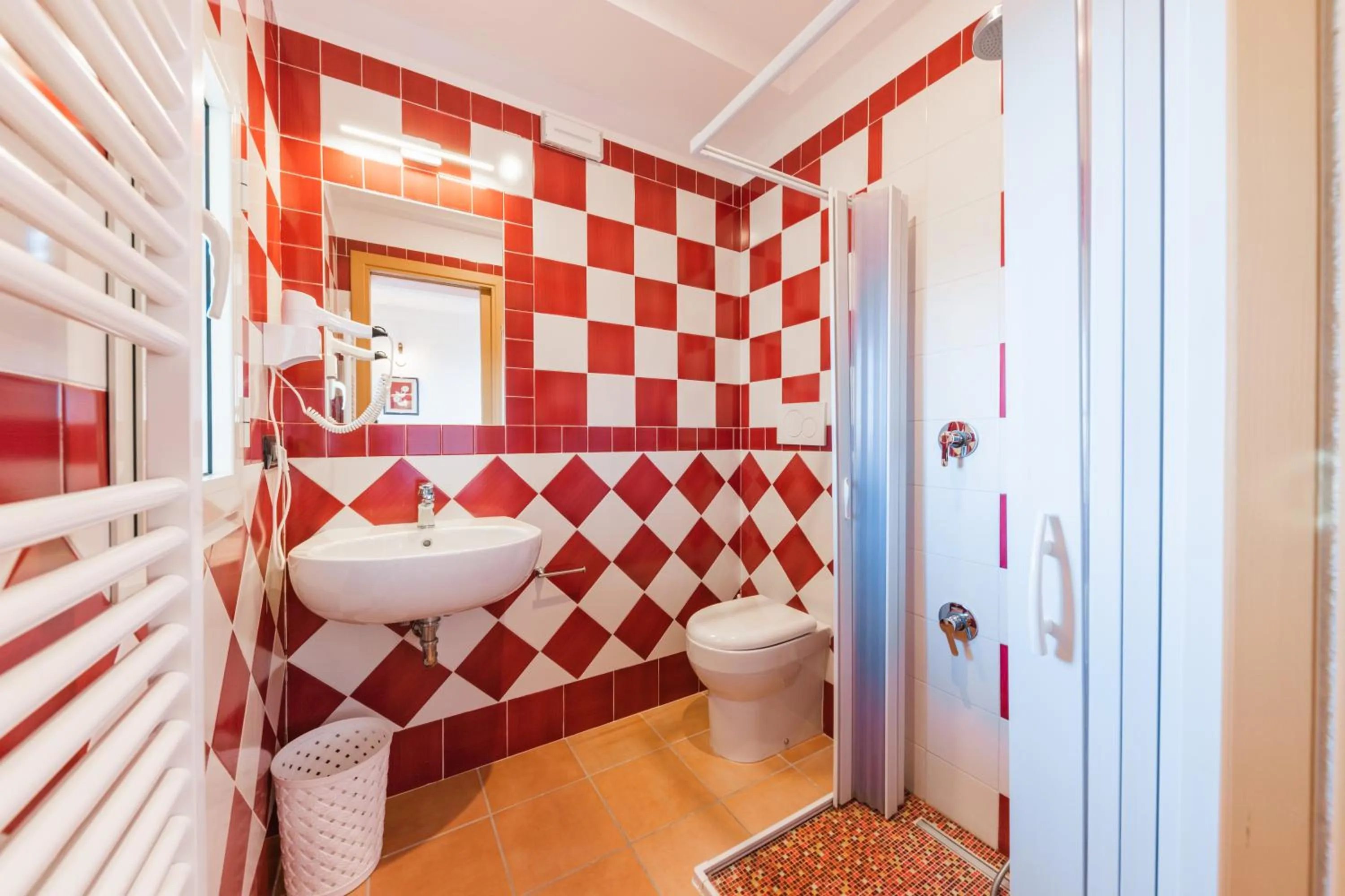 Bathroom in Albergo La Margherita