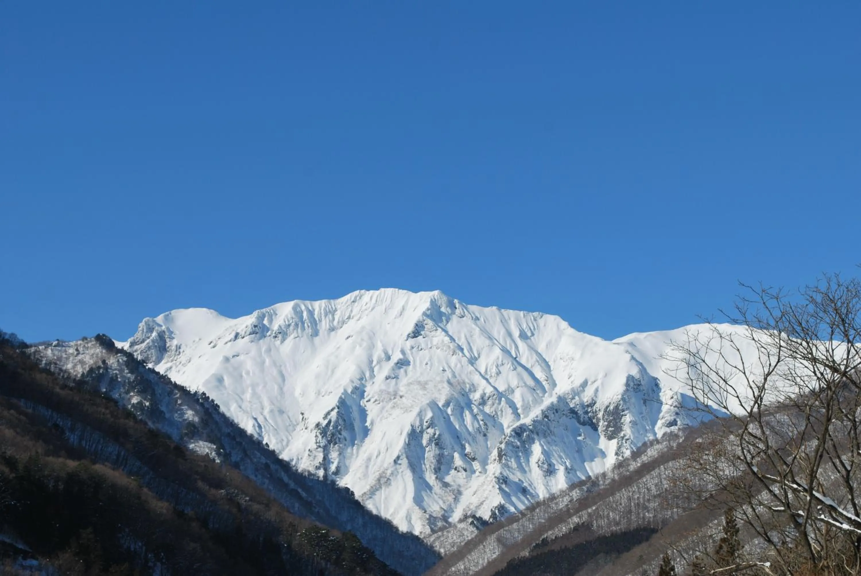 View (from property/room) in Ryokan Tanigawa