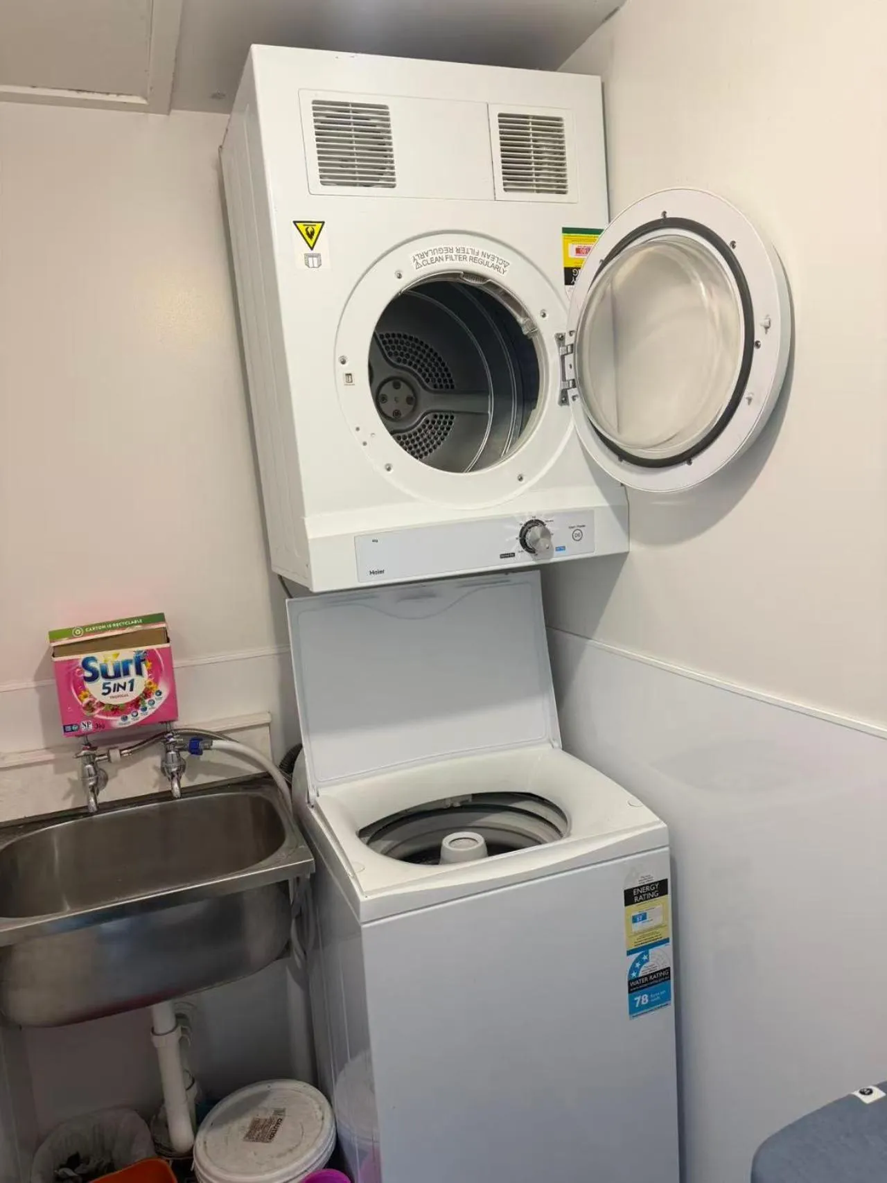 laundry in Wallaceville Motor Lodge