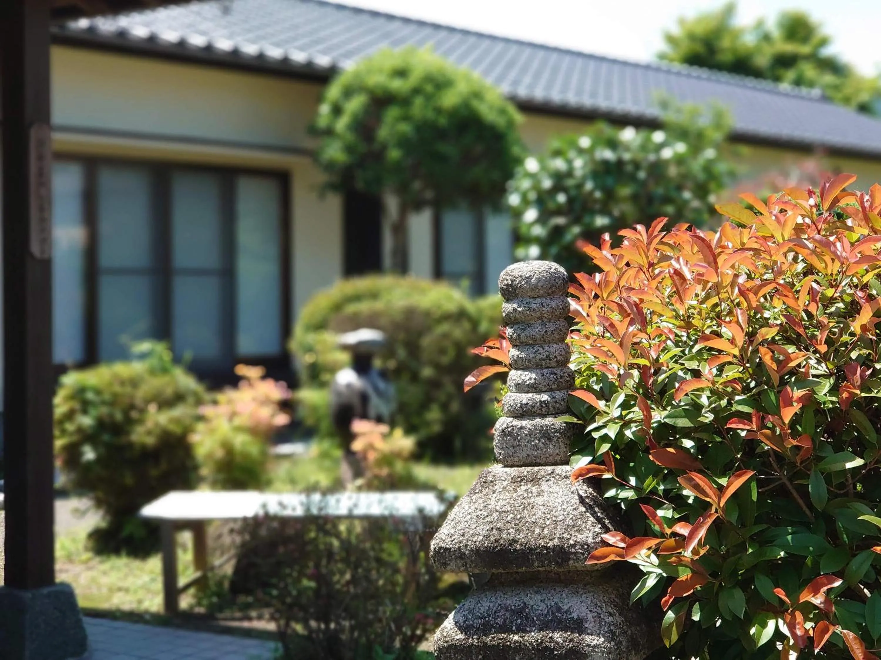 Garden in Yufuin Onsen Hasuwa Inn
