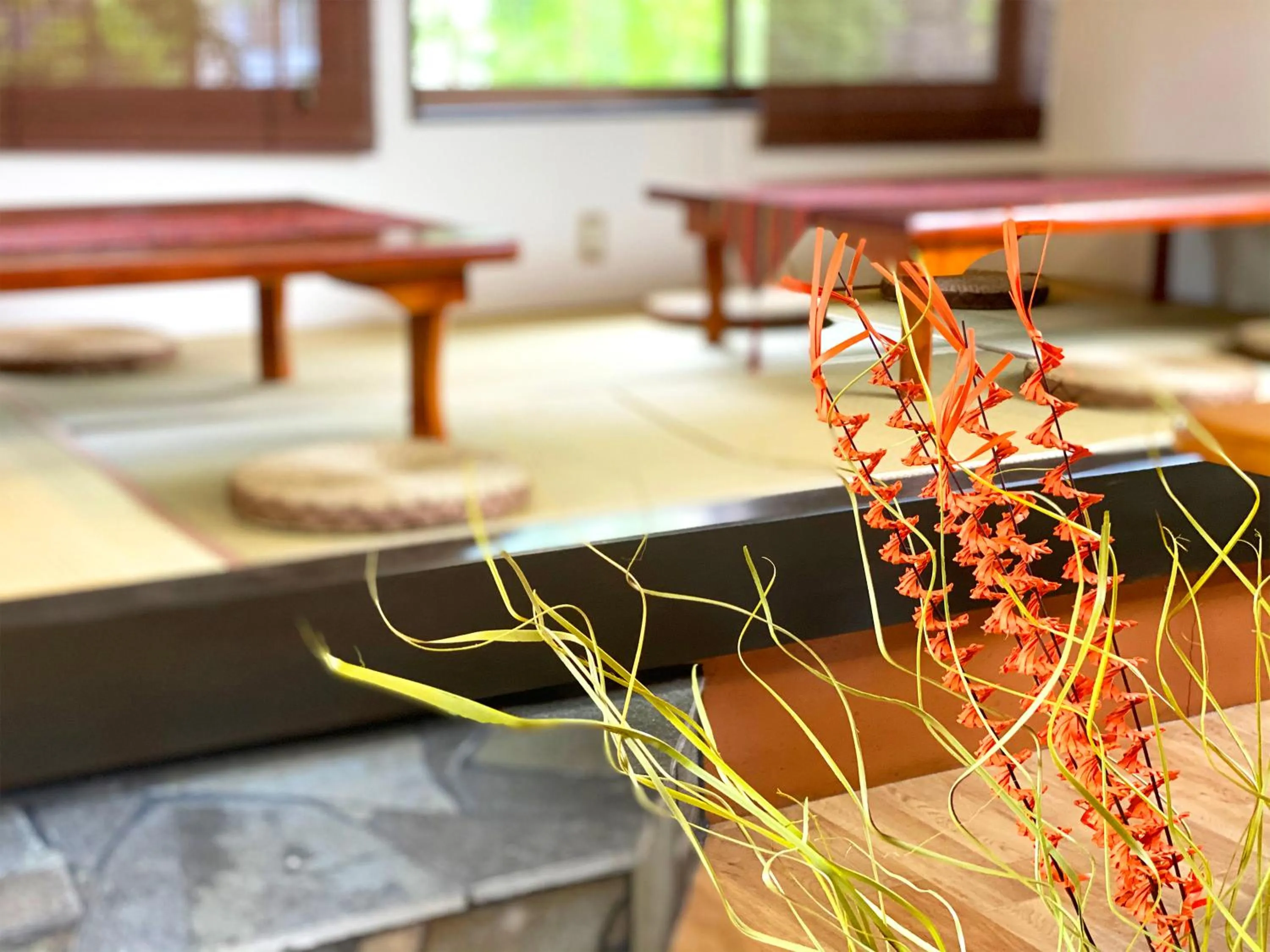 Lobby or reception in Yufuin Onsen Hasuwa Inn