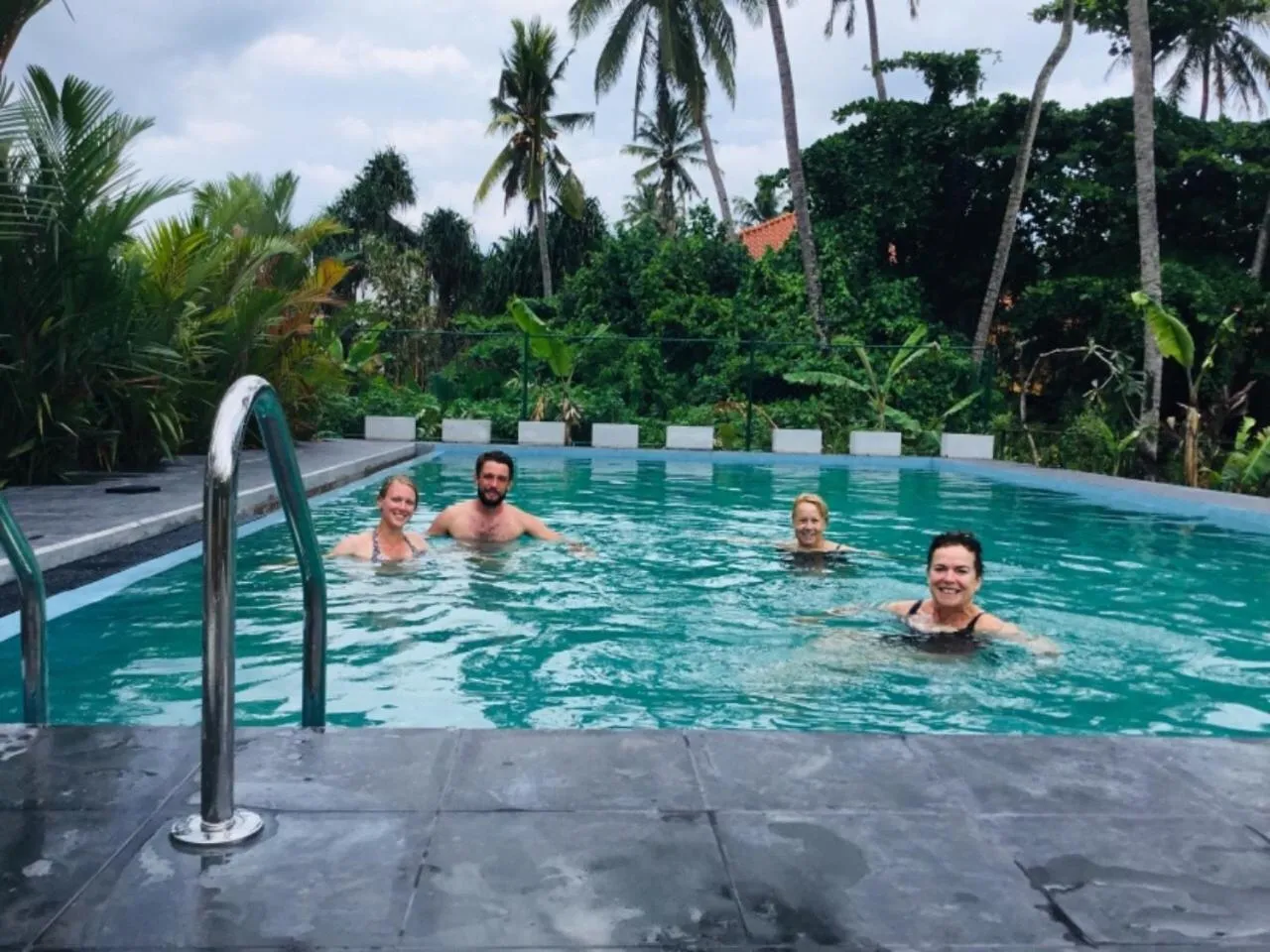 Swimming pool in Sath Villa Naadi Ayurveda Resort