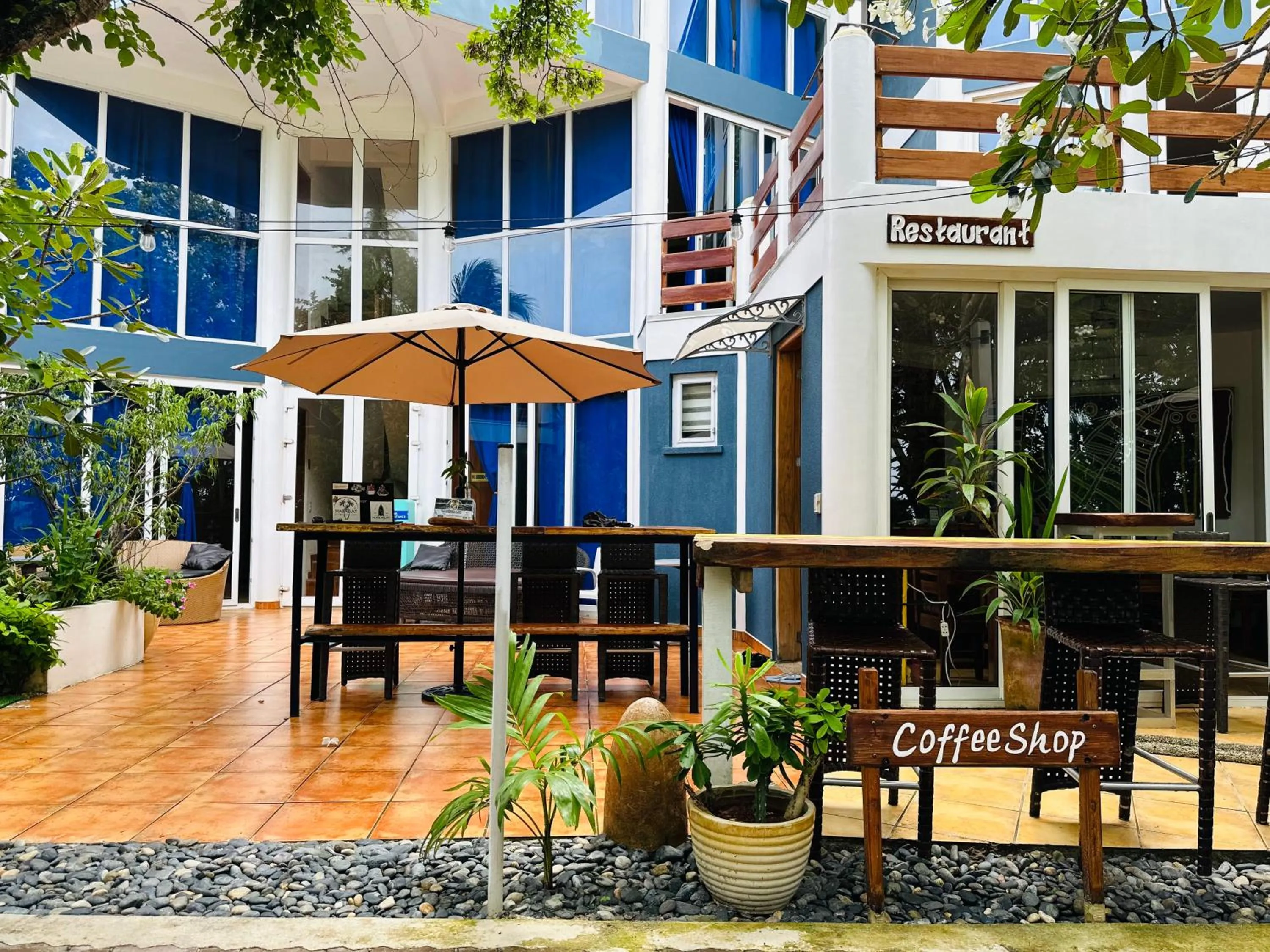 Patio in Aissatou Beach Resort