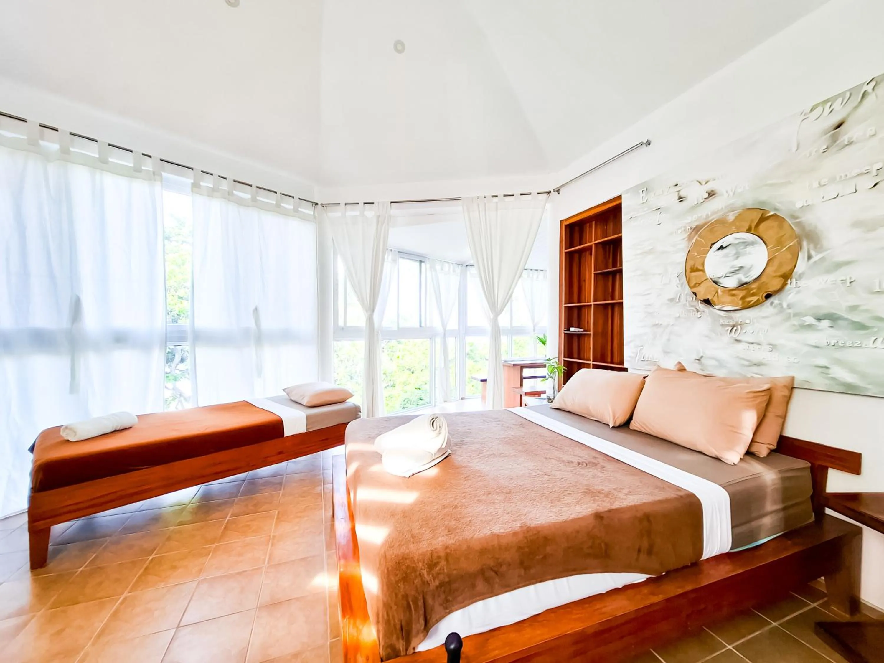 Photo of the whole room, Bed in Aissatou Beach Resort