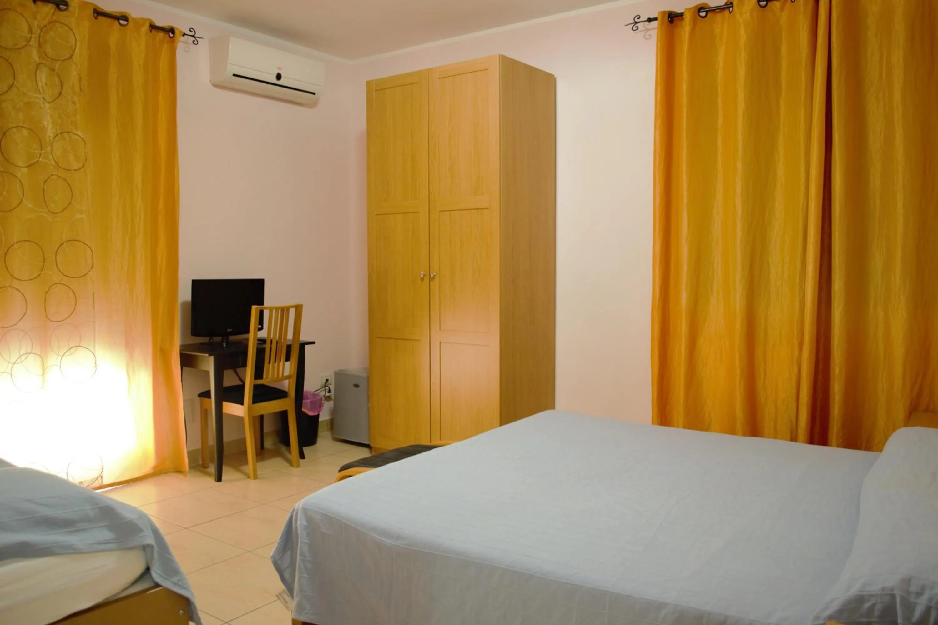 Bedroom, Bed in Hotel Acquaplanet