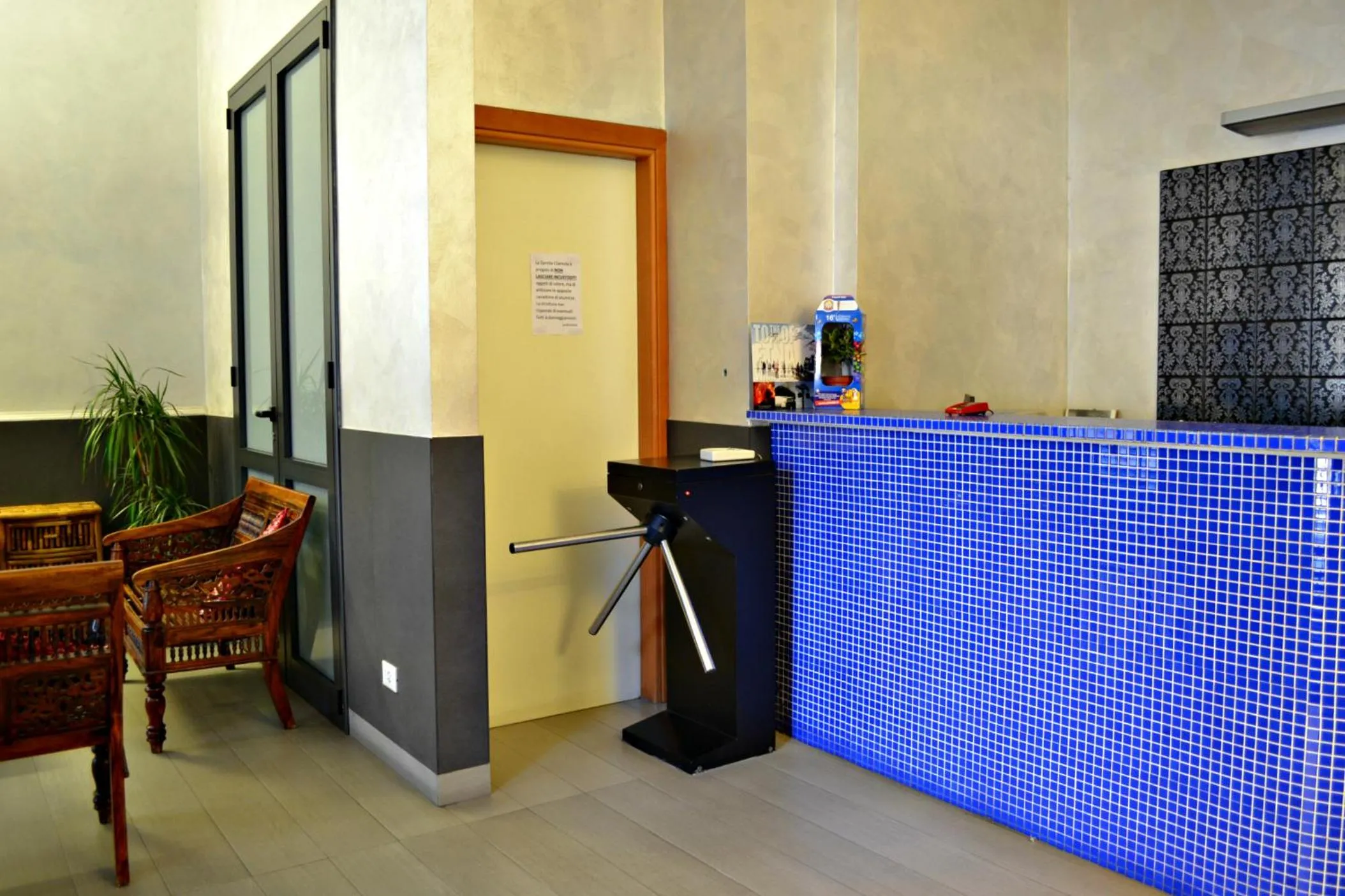 Lobby or reception in Hotel Acquaplanet