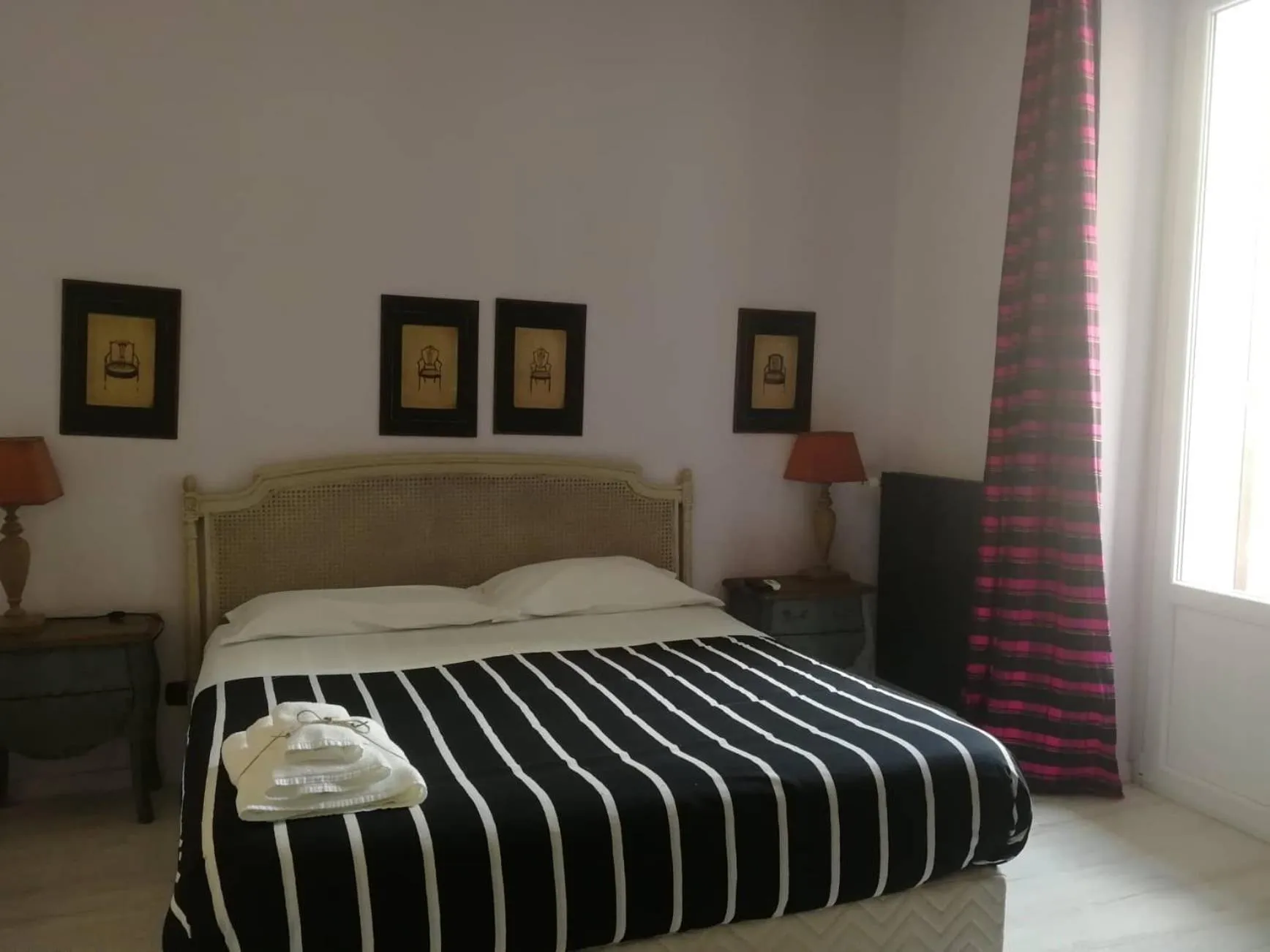 Bed in Gatto Bianco Casa Dei Venti