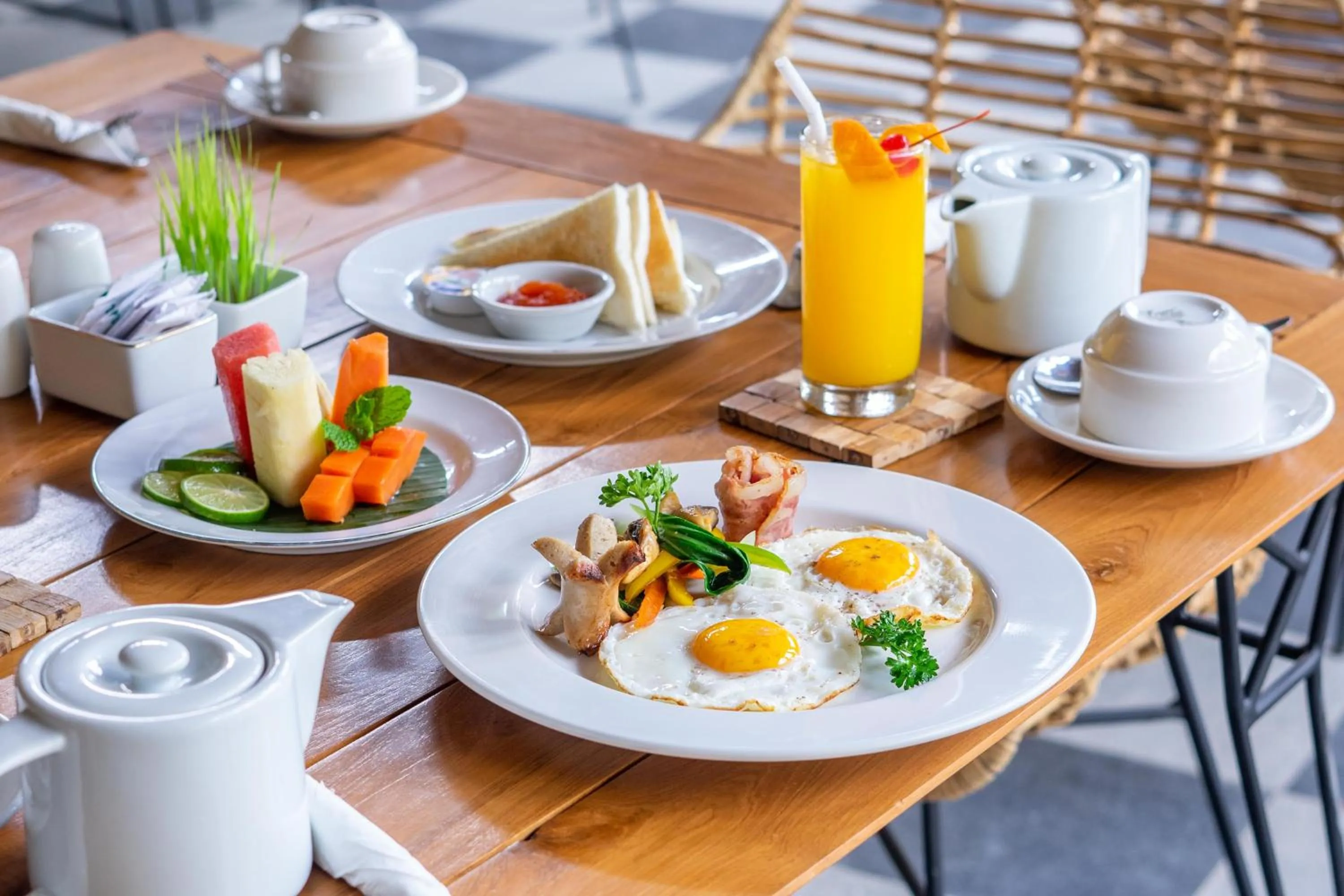 Breakfast in Villa Sonia Bisma