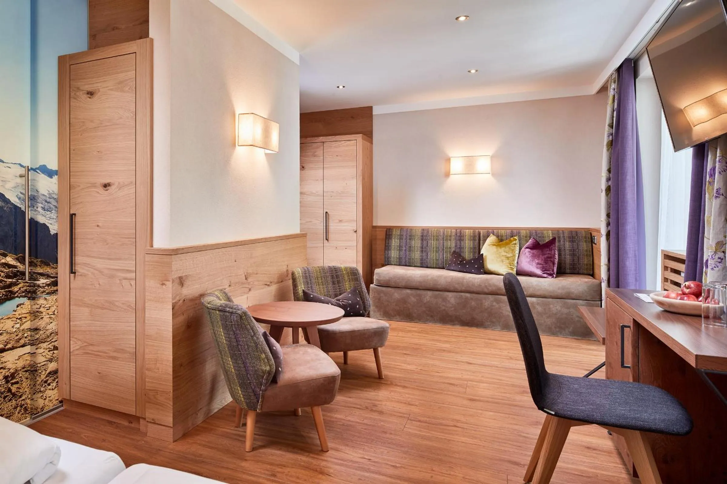 Living room in Hotel Neue Post