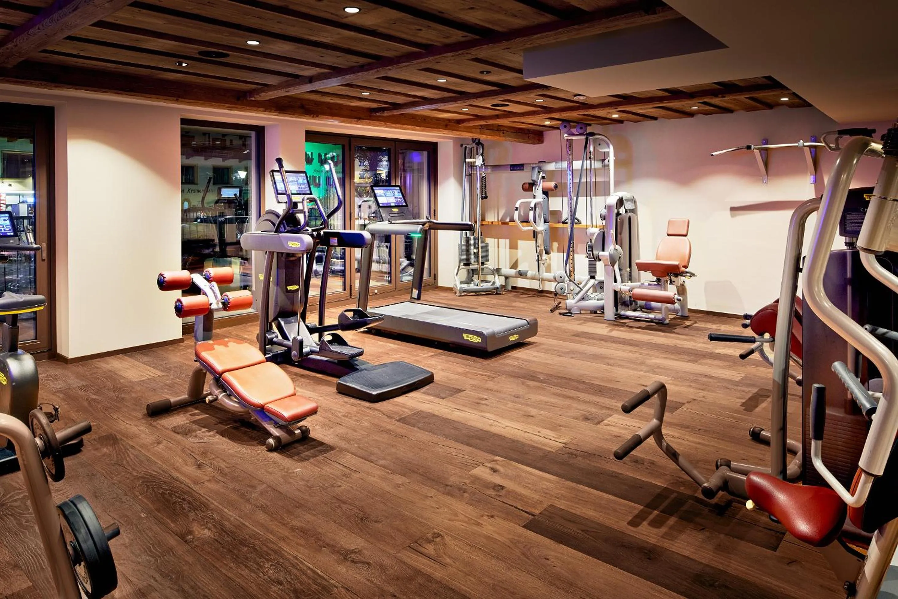 Fitness centre/facilities in Hotel Neue Post