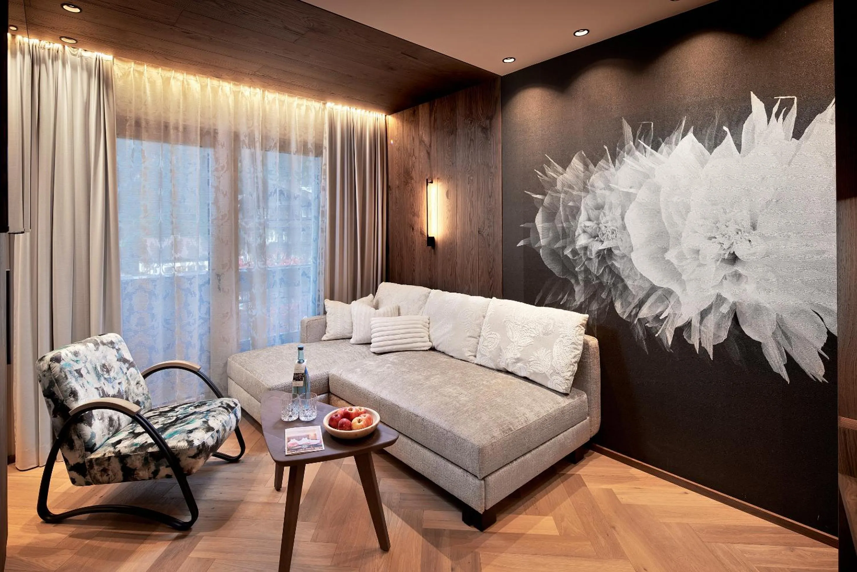 Living room in Hotel Neue Post