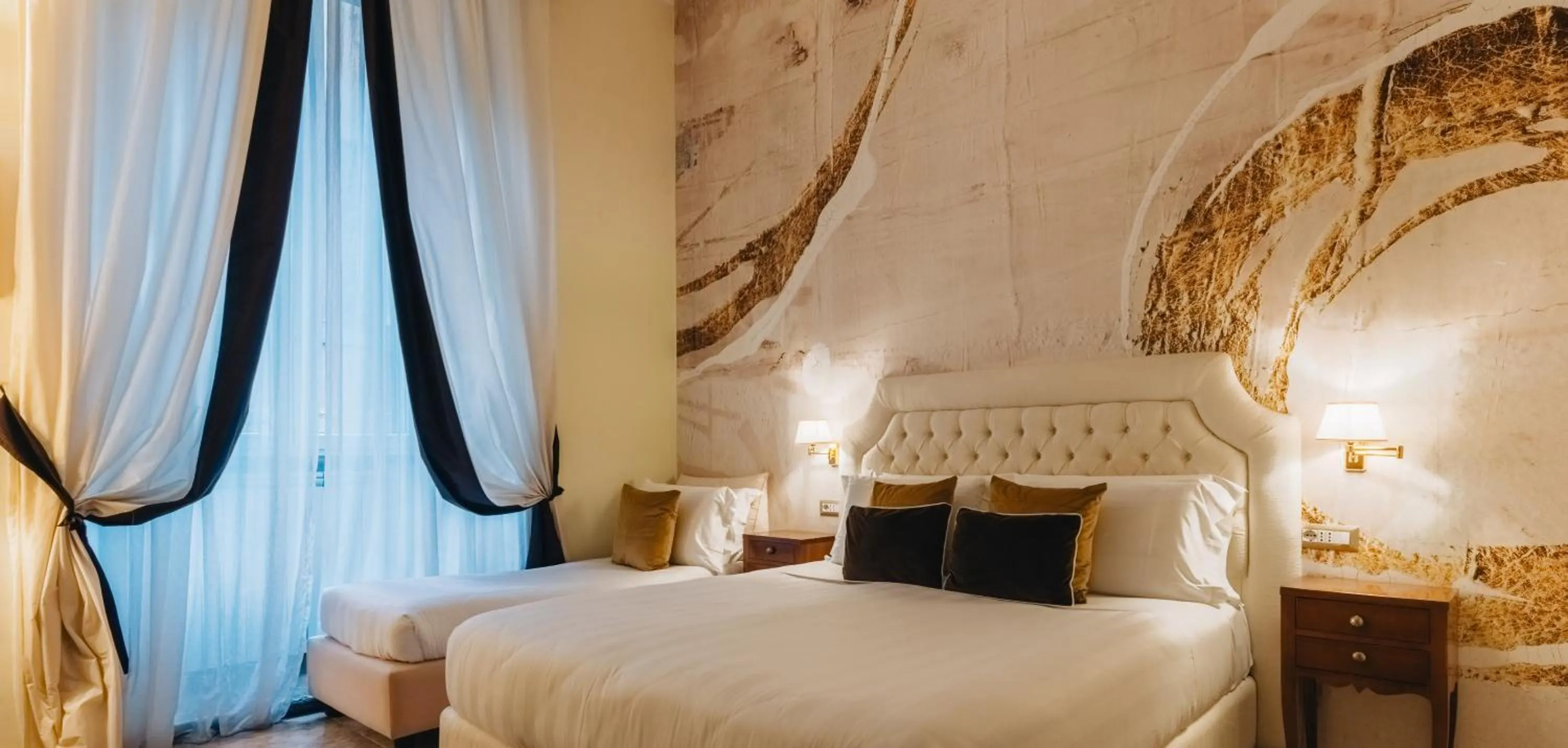 Bed in Le Clarisse Pantheon