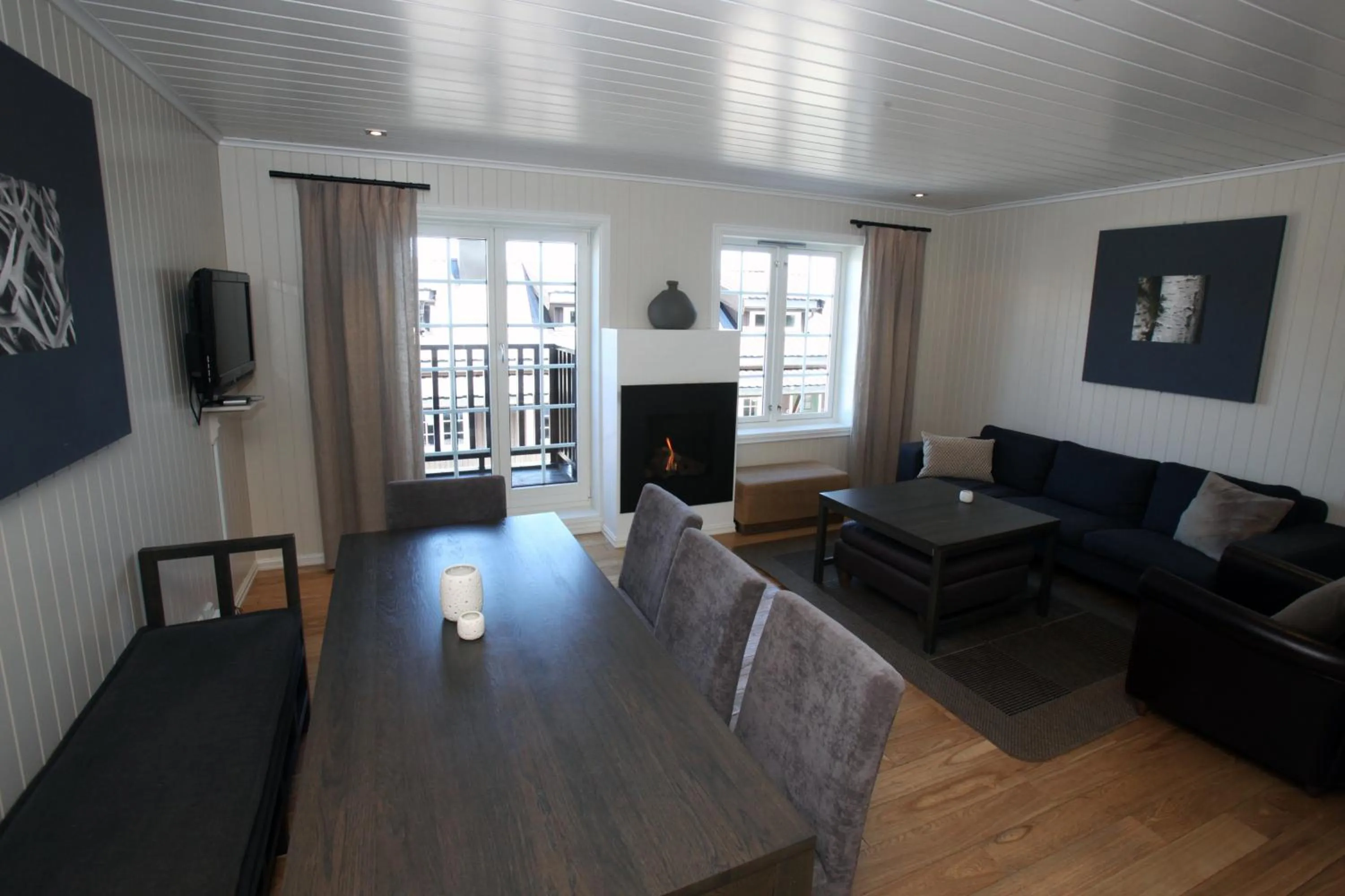 Living room in Havsdalsgrenda Geilo Apartments