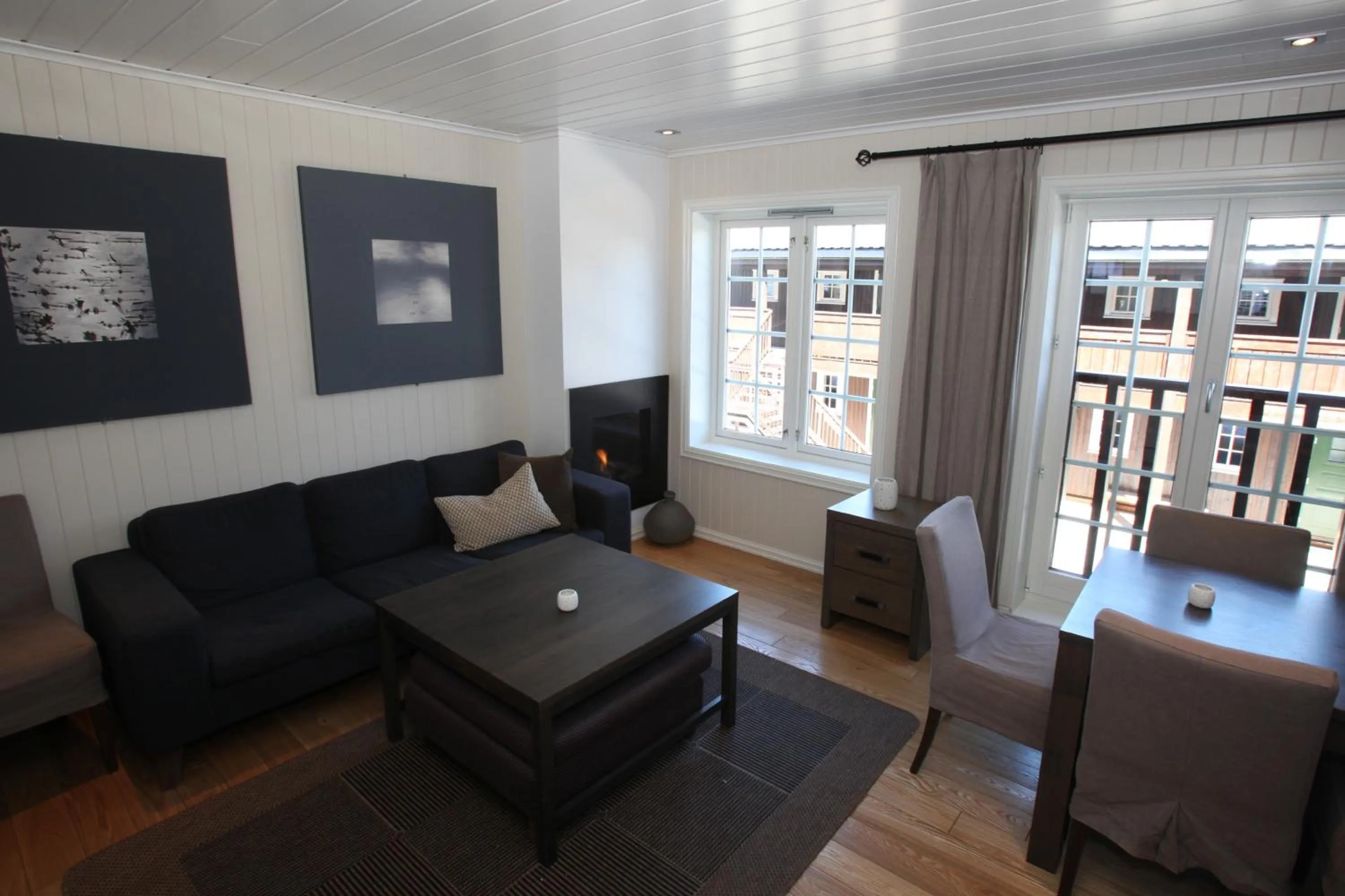 Living room in Havsdalsgrenda Geilo Apartments