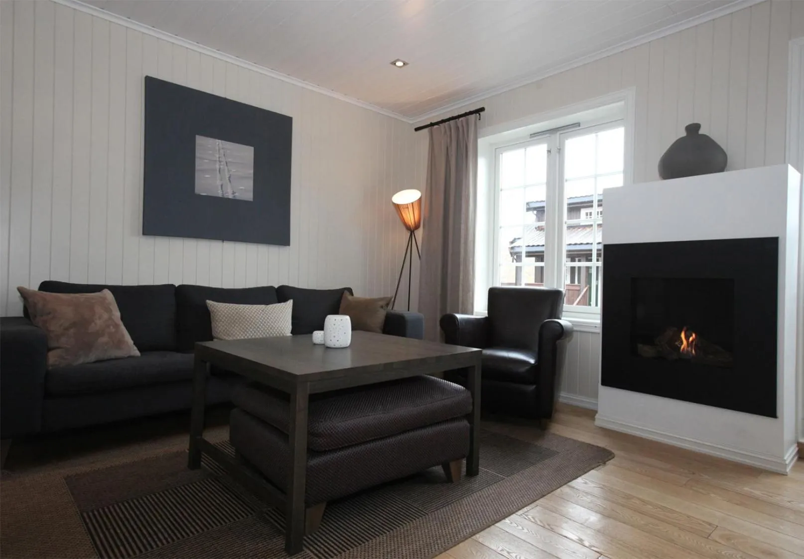 Living room in Havsdalsgrenda Geilo Apartments