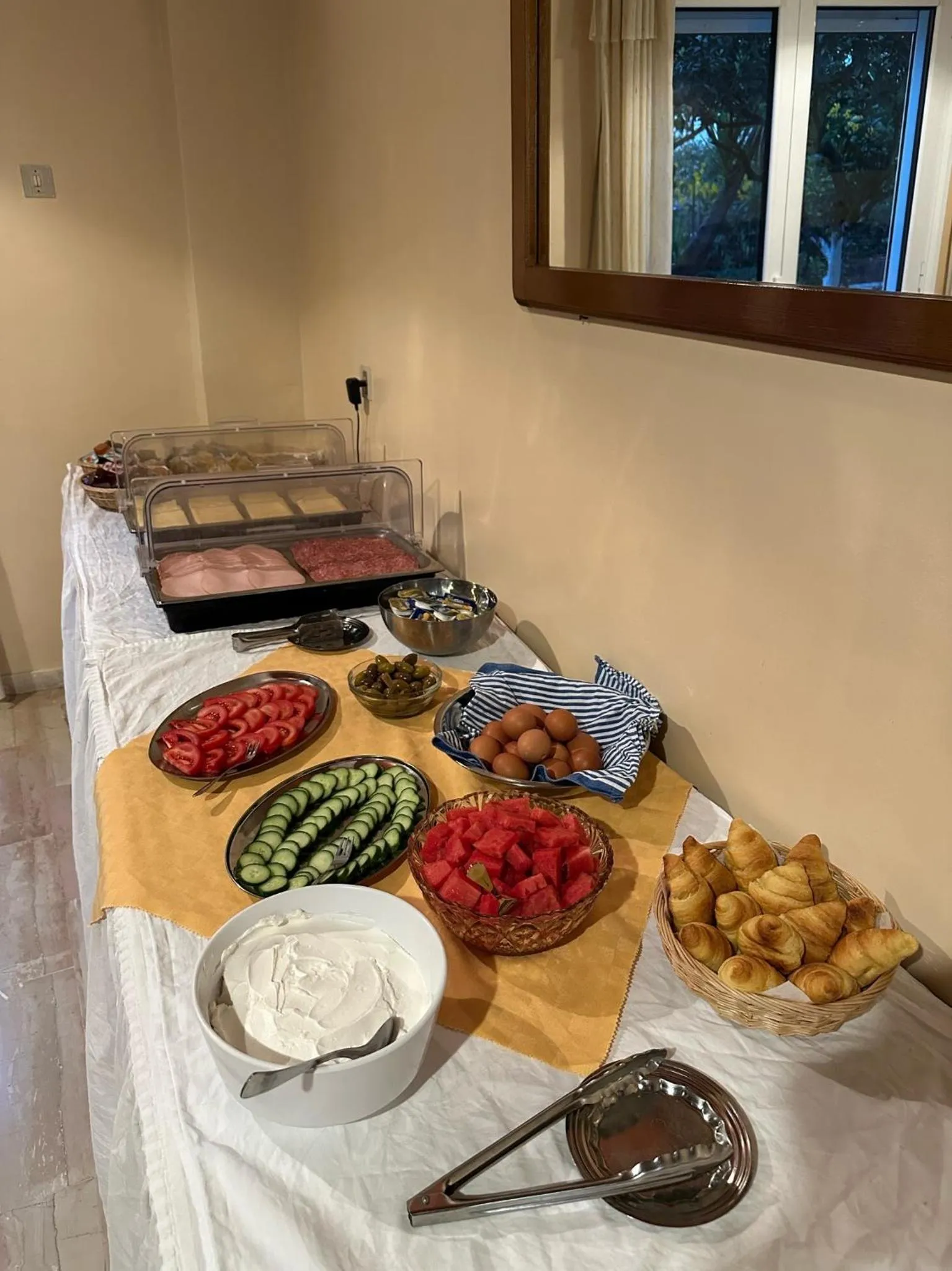 Breakfast in Hotel Galini