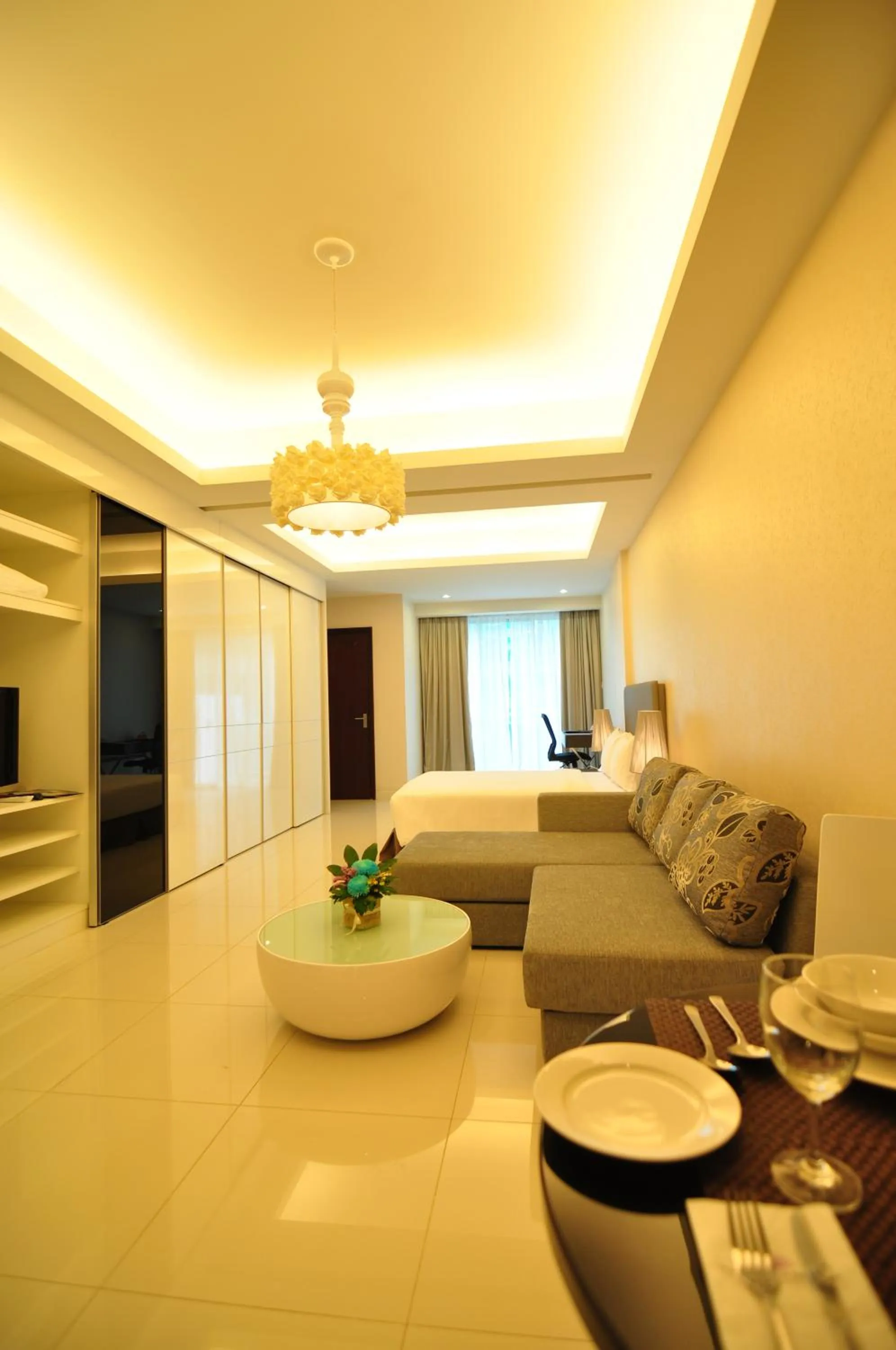 Dining area in Damas Suites & Residences Kuala Lumpur