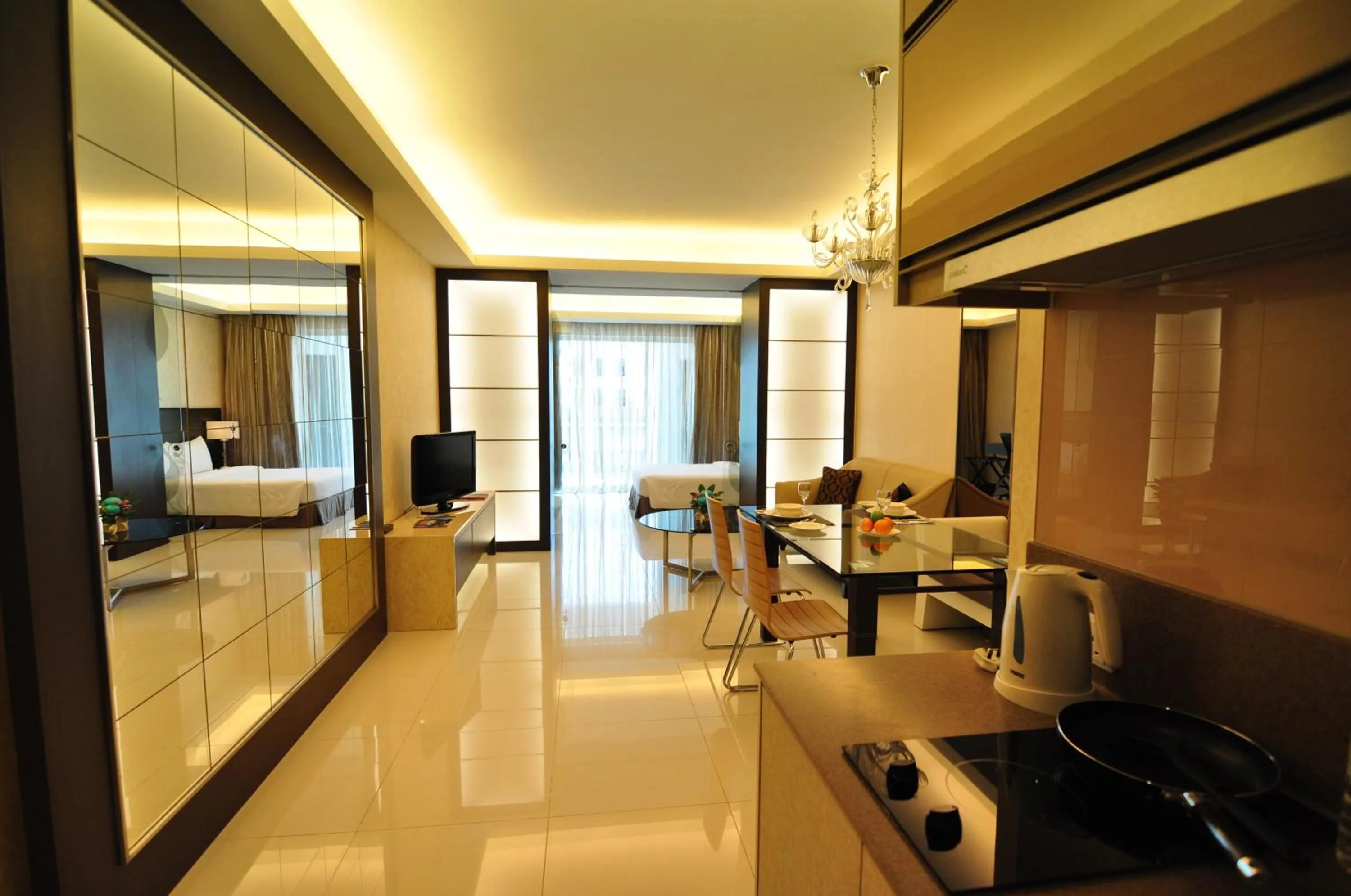 Photo of the whole room in Damas Suites & Residences Kuala Lumpur