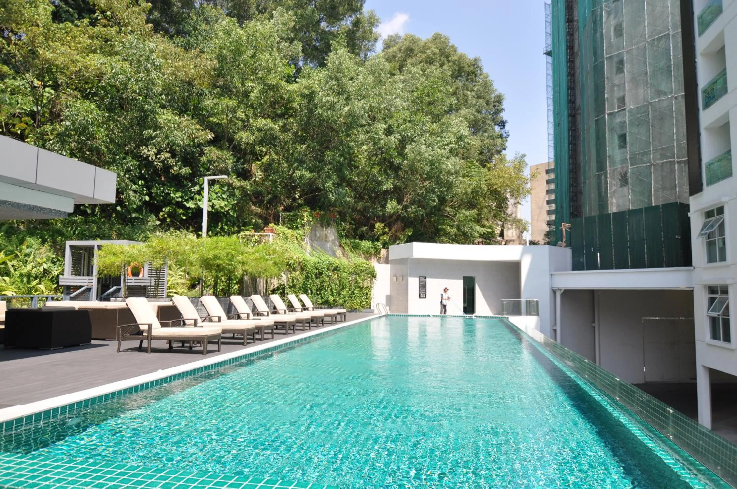 Swimming pool in Damas Suites & Residences Kuala Lumpur