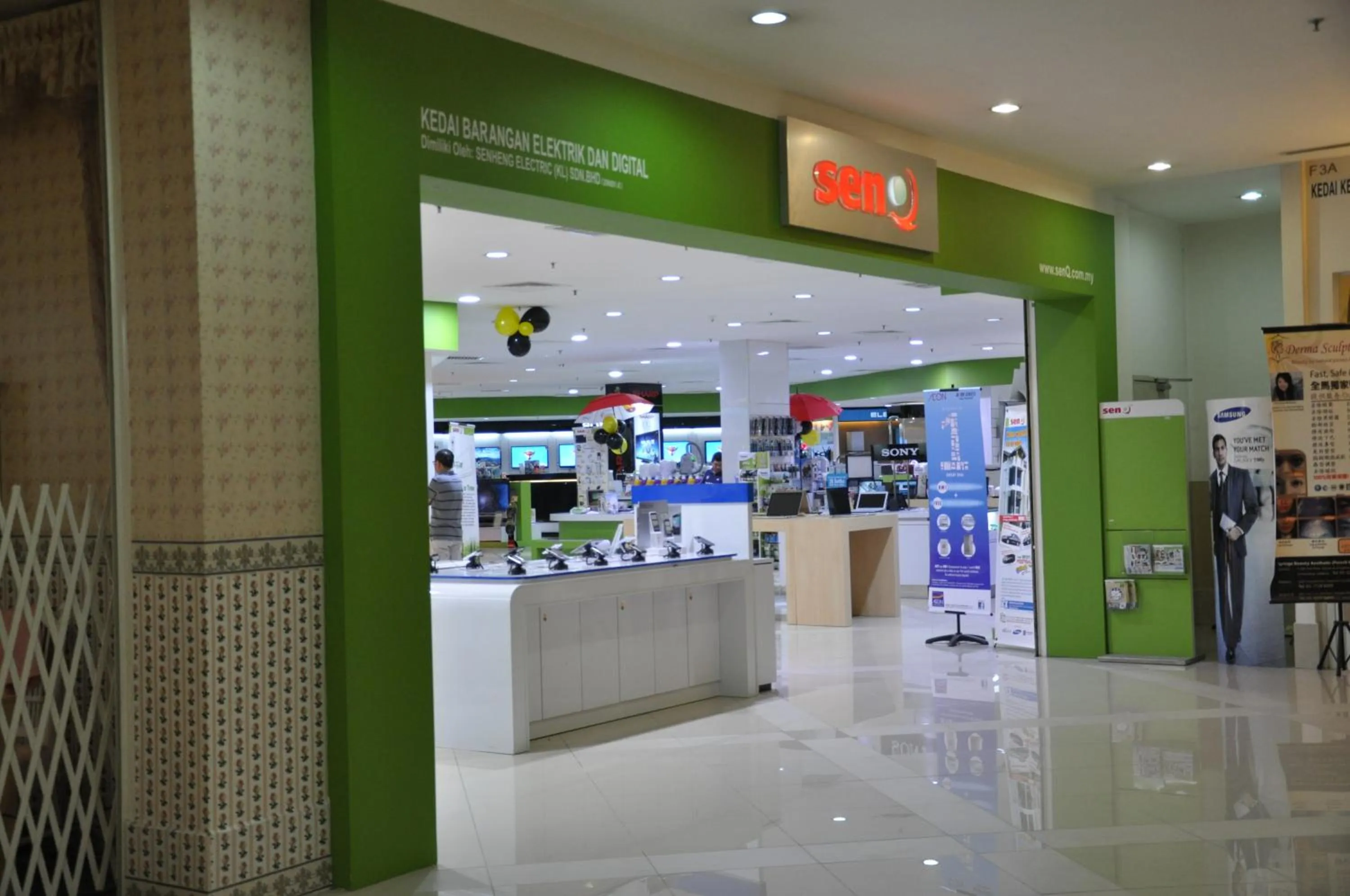 On-site shops in Damas Suites & Residences Kuala Lumpur