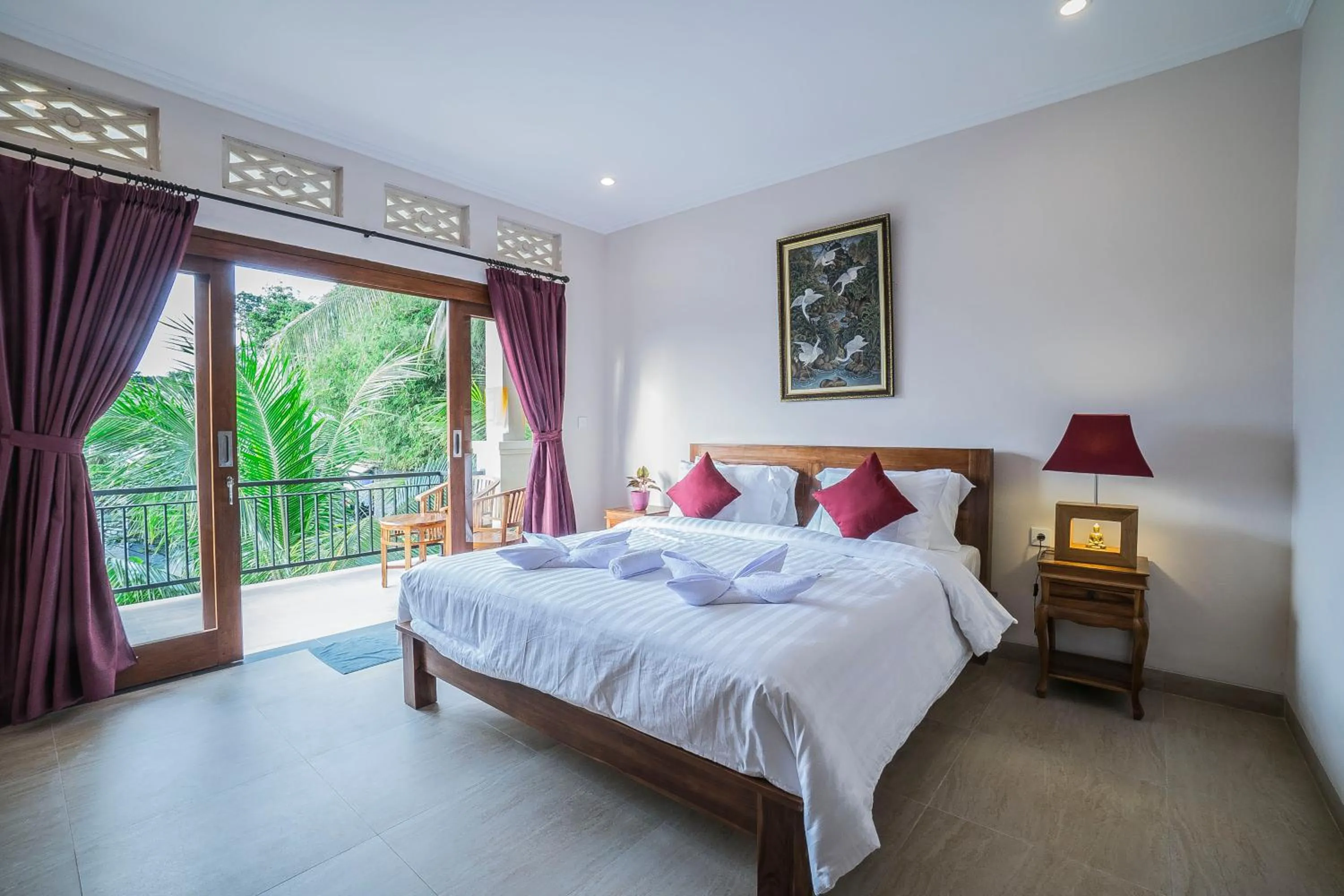 Bed in Jero Griya Ubud