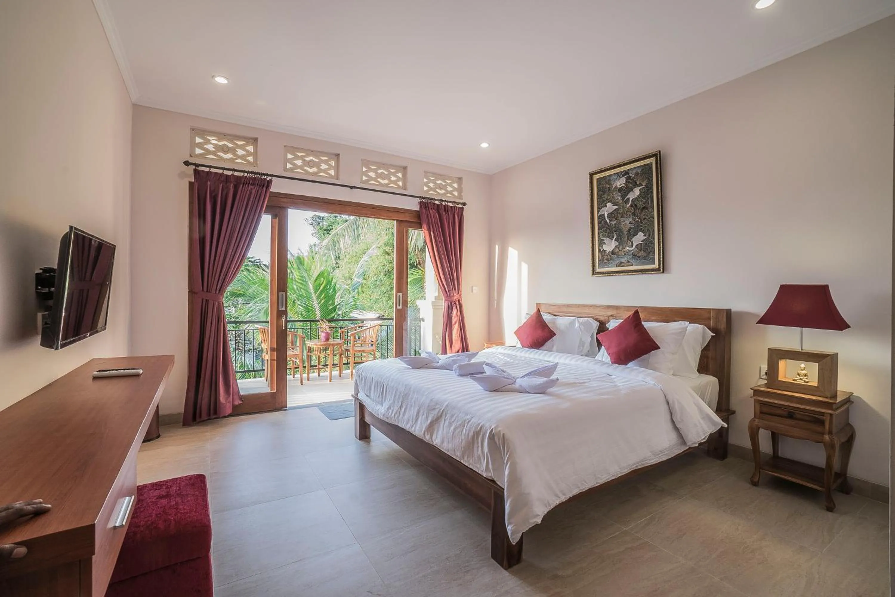 Photo of the whole room, Bed in Jero Griya Ubud