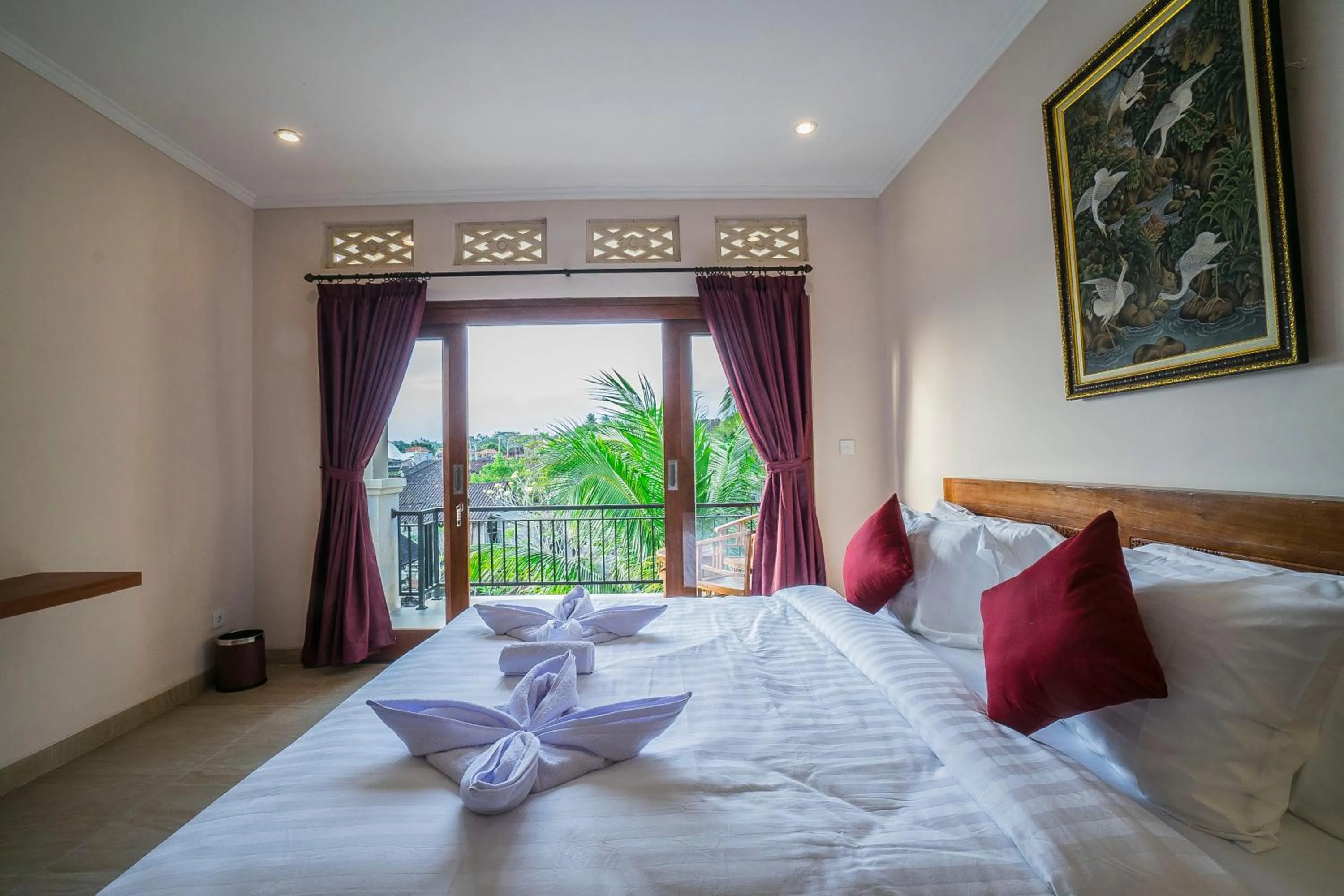 Bed in Jero Griya Ubud