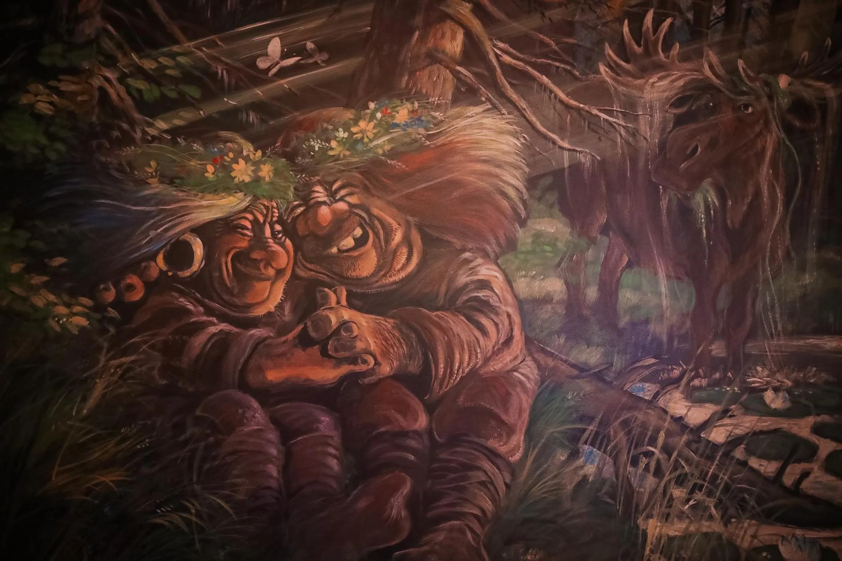 Decorative detail in Vesterland Feriepark Hytter, hotell og leikeland