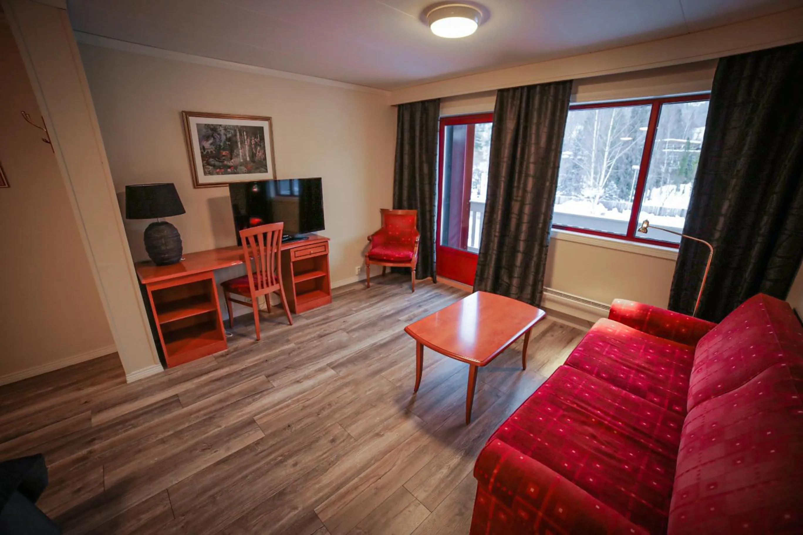 TV and multimedia in Vesterland Feriepark Hytter, hotell og leikeland