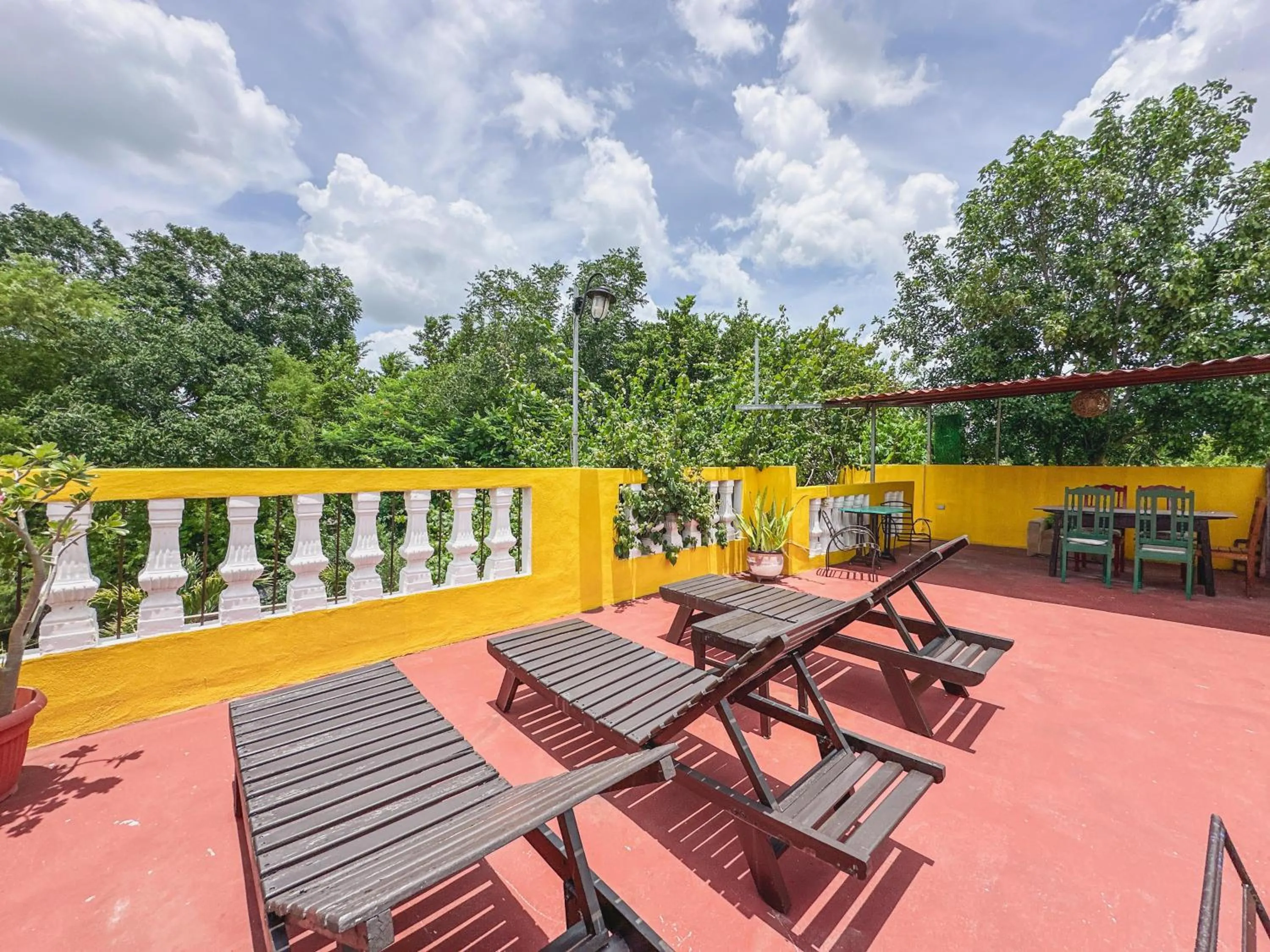 sunbed in Casa Daniels Guesthouse