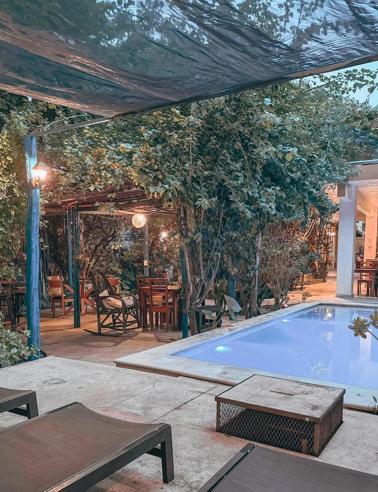 Swimming pool in Casa Daniels Guesthouse